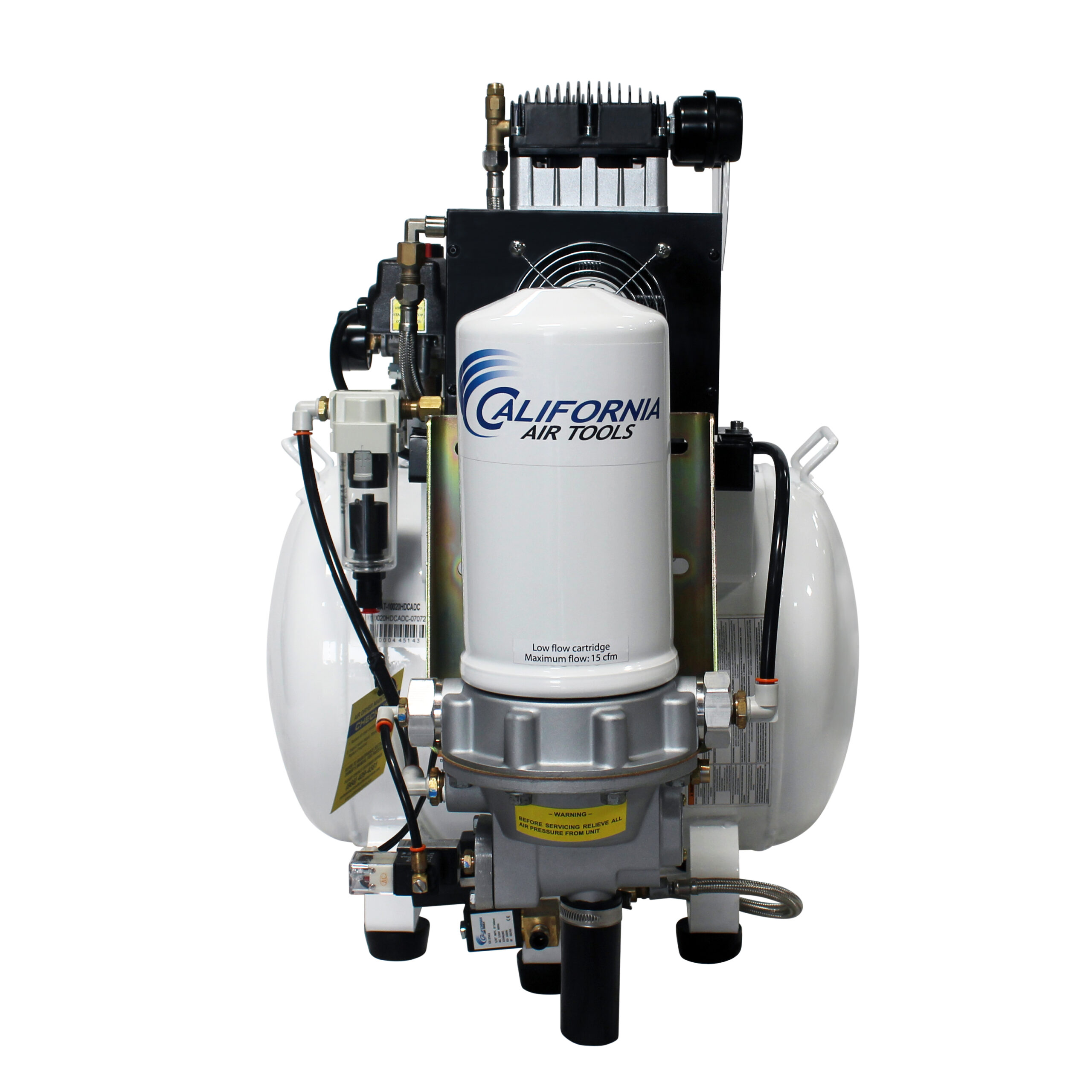 CALIFORNIA AIR TOOLS 10020HDCADC-22060 Powerful 2.0 Hp Ultra Quiet, Ultra Dry & Oil-Free 10 Gallon Air Compressor with 98% Air Drying System and Automatic Drain Valve 5