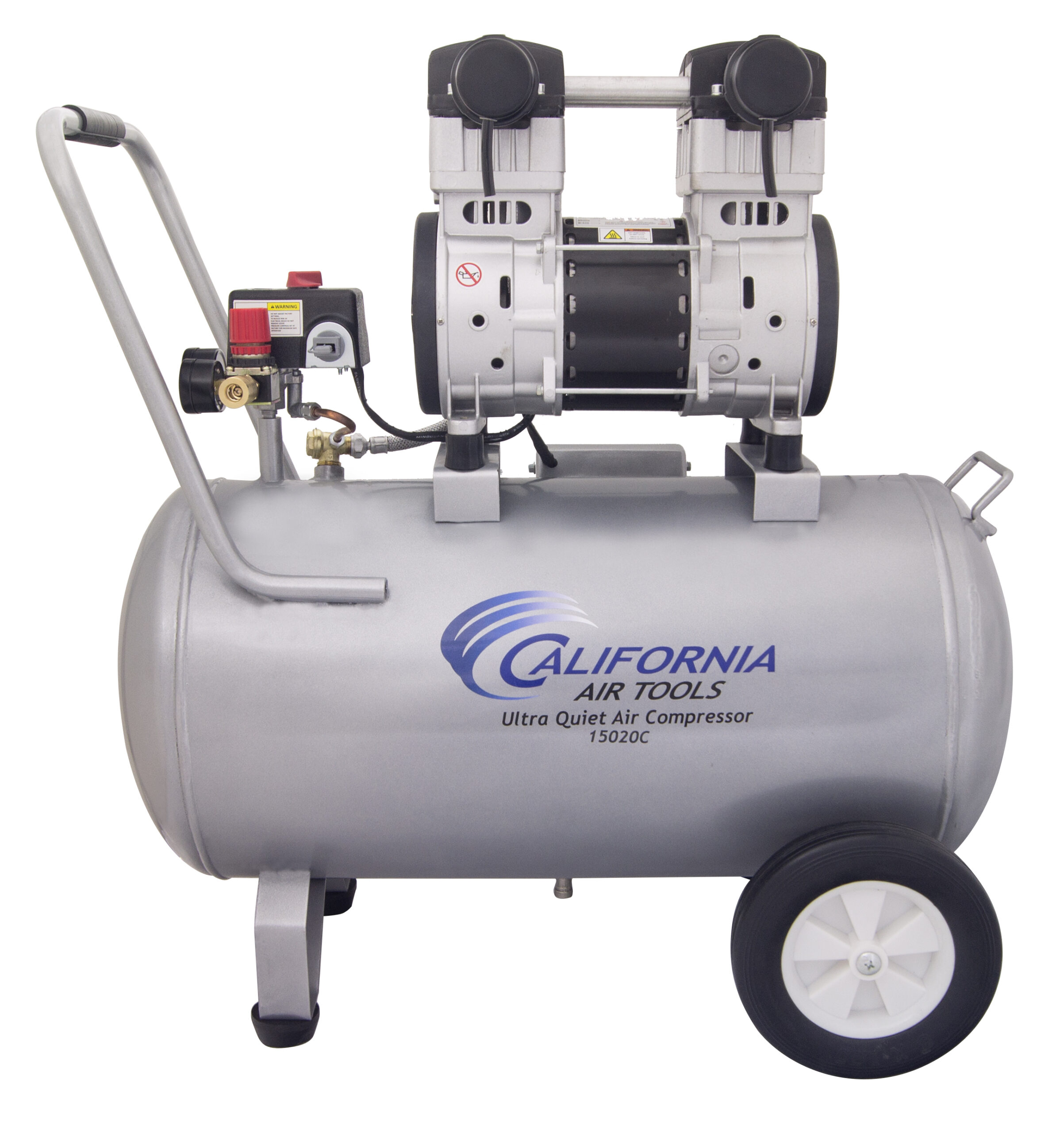 CALIFORNIA AIR TOOLS 15020C-22060 Ultra Quiet, Oil-Free and Powerful 2.0 Hp 15-Gallon Air Compressor 9