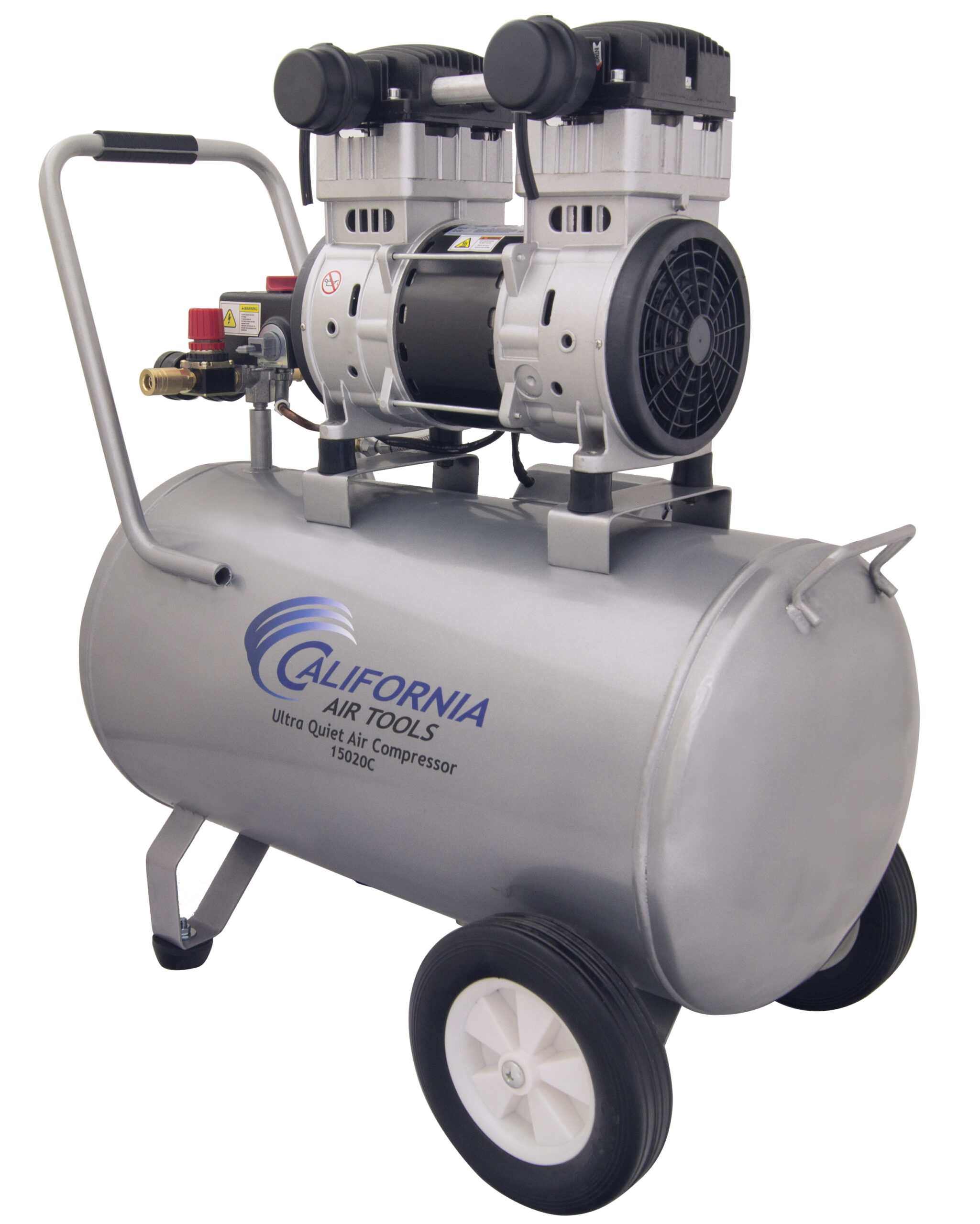 CALIFORNIA AIR TOOLS 15020C-22060 Ultra Quiet, Oil-Free and Powerful 2.0 Hp 15-Gallon Air Compressor 6