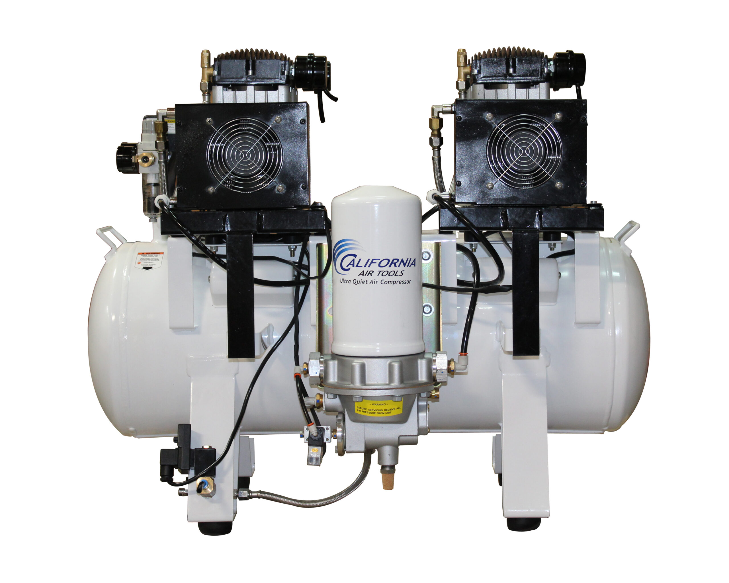CALIFORNIA AIR TOOLS 20040DCADC Powerful 4.0 Hp Ultra Quiet, Ultra Dry & Oil-Free 20 Gallon Air Compressor with 98% Air Drying System and Automatic Drain Valve 5