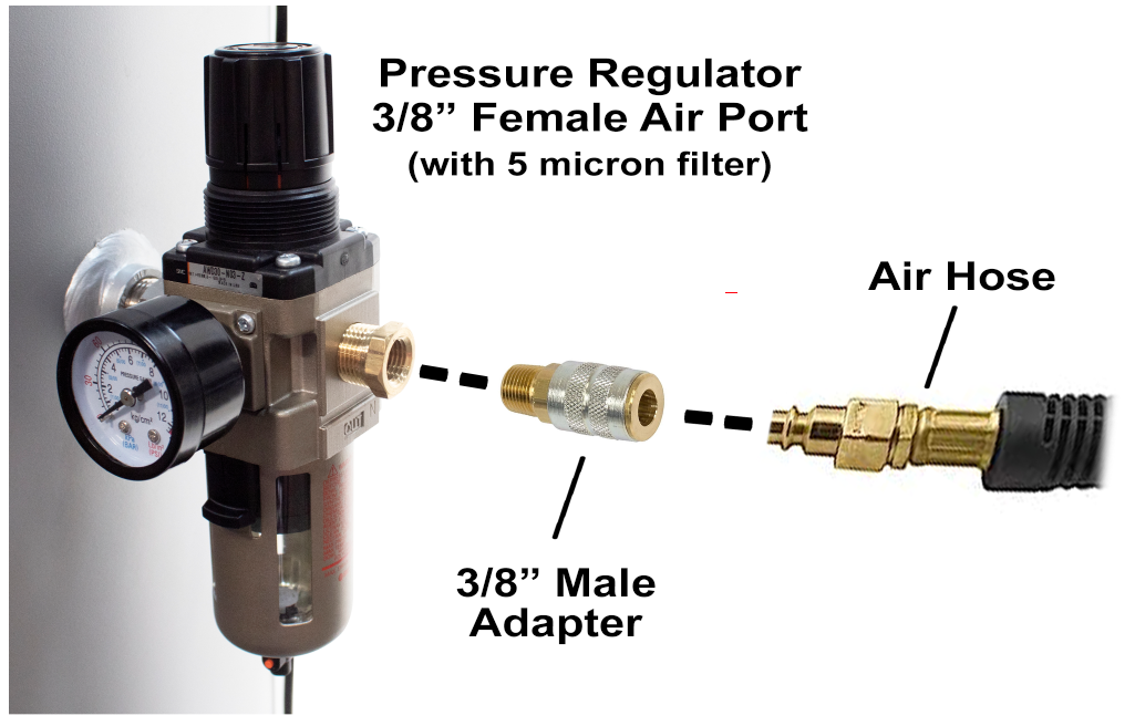 CALIFORNIA AIR TOOLS 60040DCAD Powerful 4.0 Hp Ultra Quiet & Oil-Free Air Compressor with 80% Air Drying System and Automatic Drain Valve 8