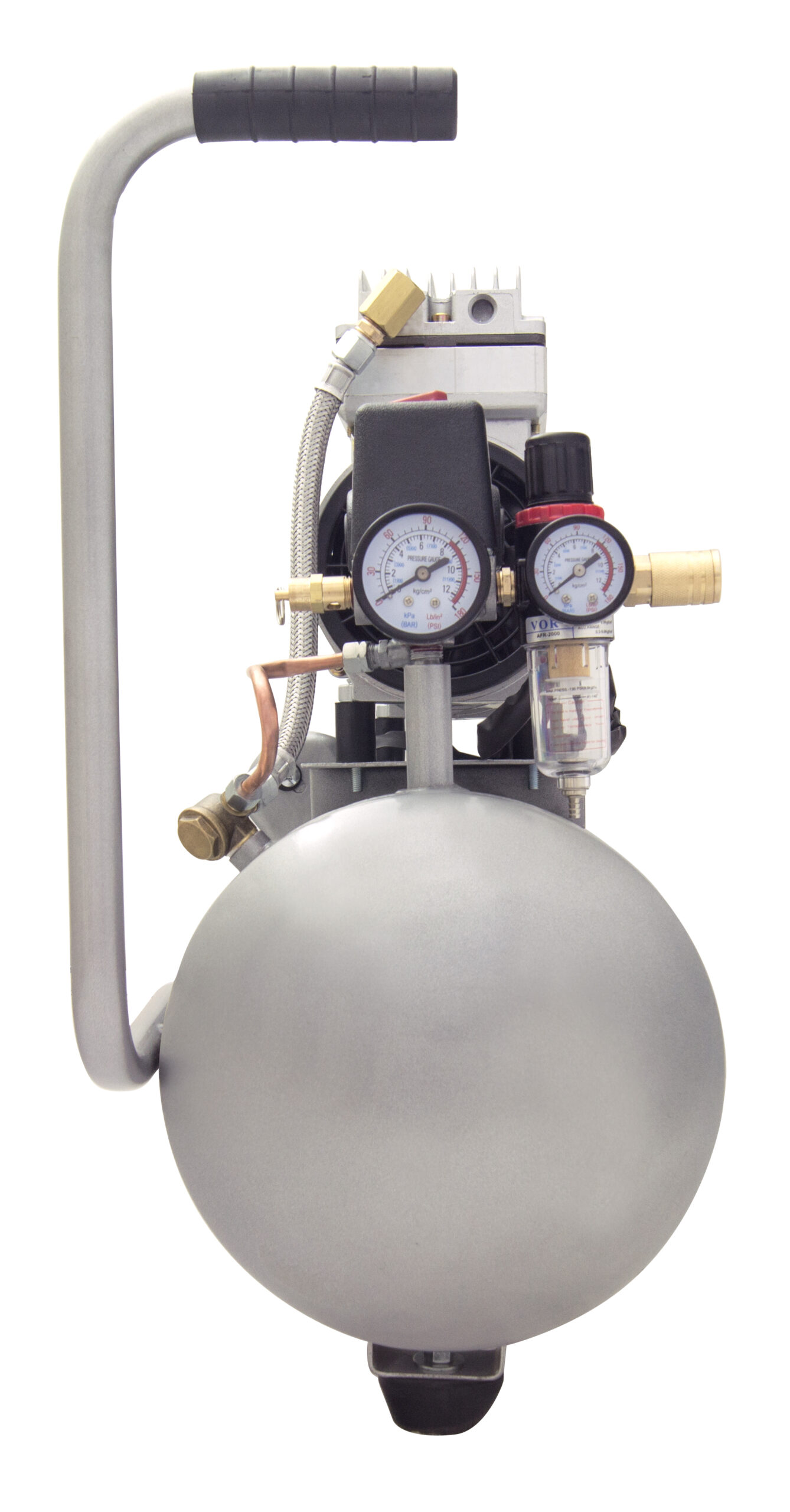 CALIFORNIA AIR TOOLS 6010LFC Ultra Quiet 1.0 Hp, Oil-Free, Lightweight 6-Gallon Air Compressor (Industrial Series)