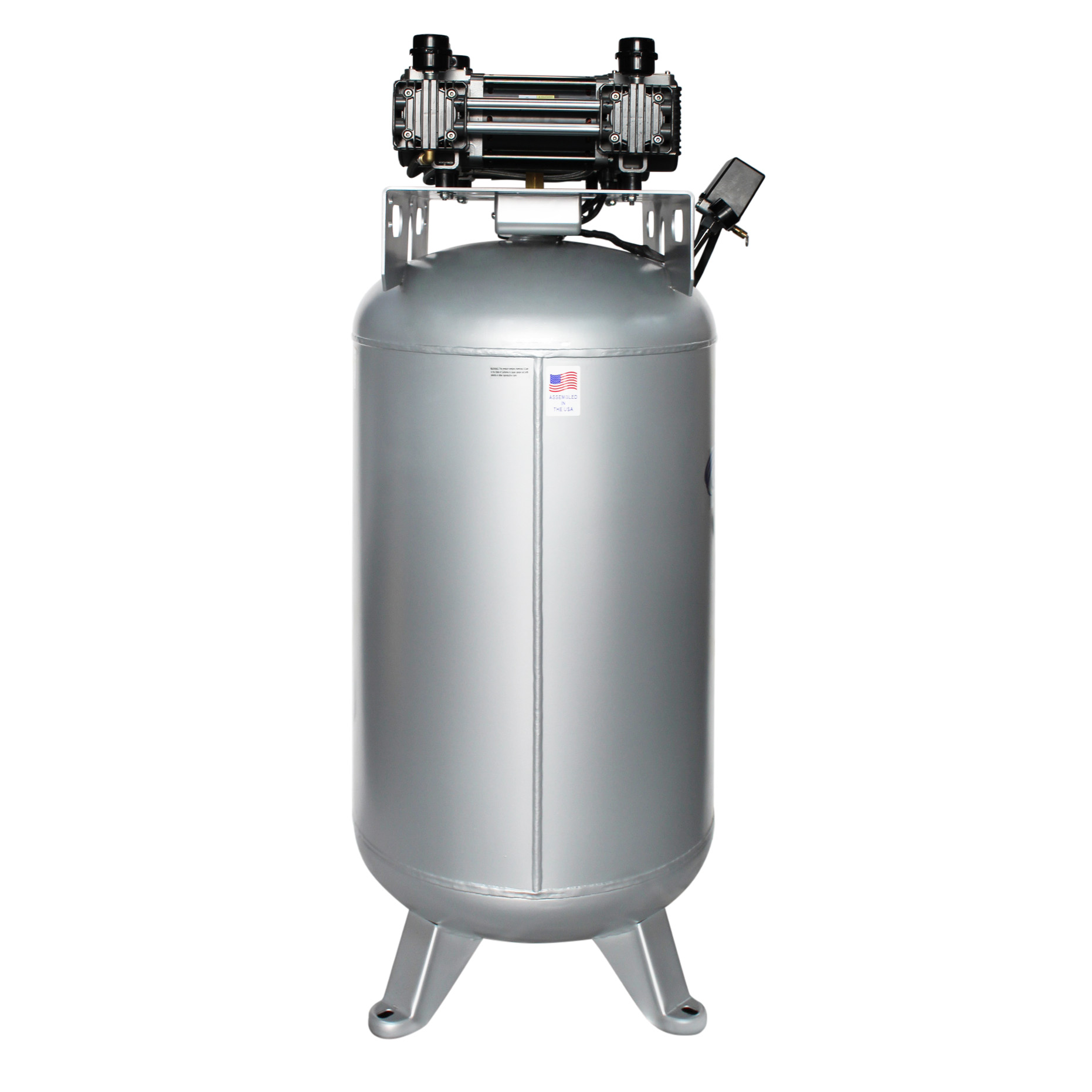CALIFORNIA AIR TOOLS 80060C Powerful 6.0 Hp Ultra Quiet & Oil-Free 80 Gallon Stationary Air Compressor
