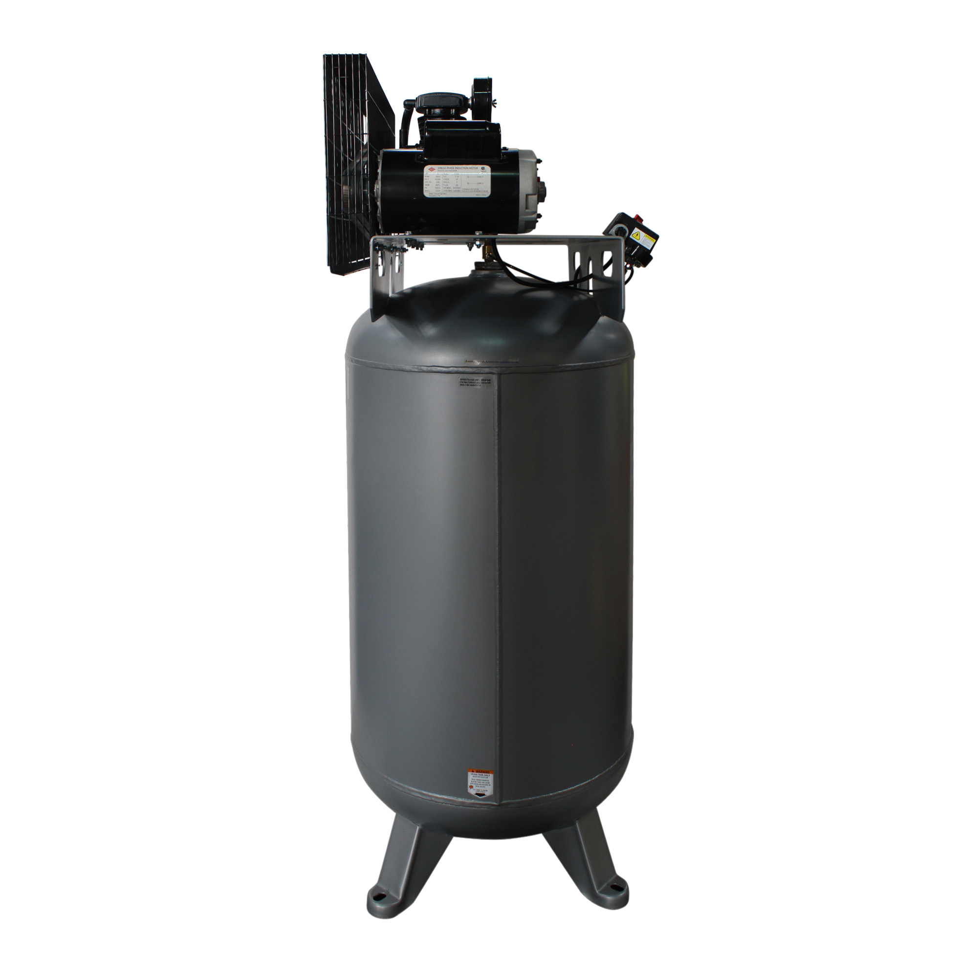California Air Tools CALAIR 80050BD 80 Gal 5.0 hp One-Stage Oil-Lubricated Belt Driven Air Compressor 3