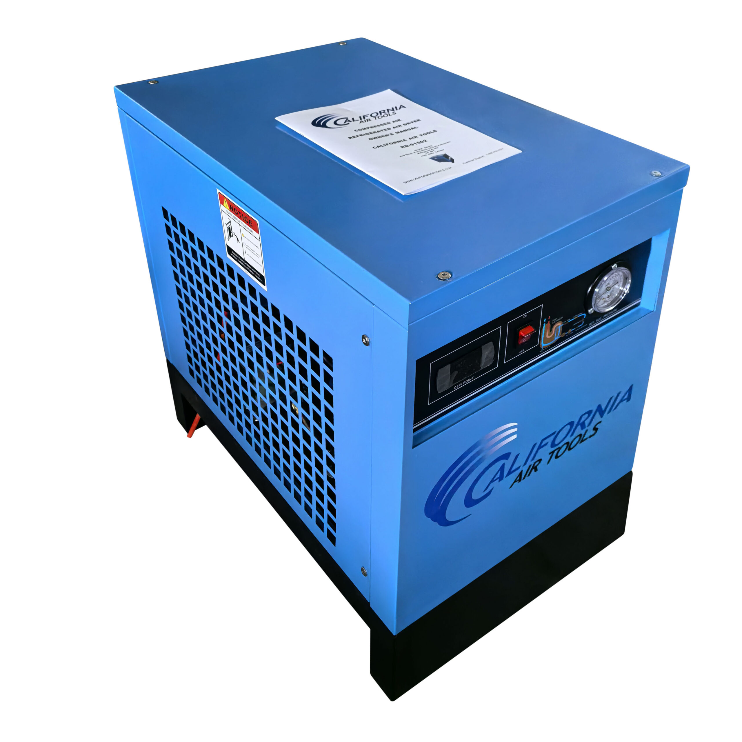 CALIFORNIA AIR TOOLS RD-91502 High-Efficiency Non-Recycling 98% Refrigerated Air Dryer (115v 60hz) – High Pressure 6