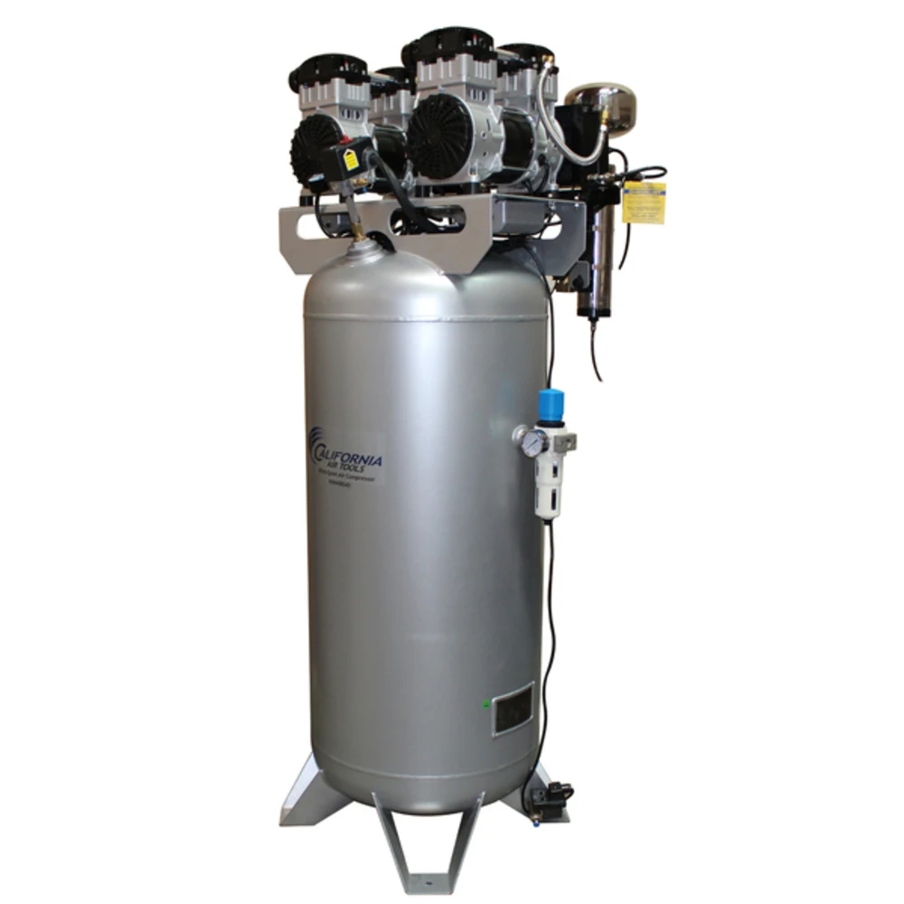 CALIFORNIA AIR TOOLS 60040DCAD Powerful 4.0 Hp Ultra Quiet & Oil-Free Air Compressor with 80% Air Drying System and Automatic Drain Valve 21