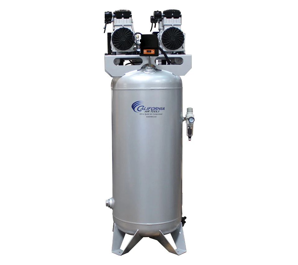 CALIFORNIA AIR TOOLS 60040DSMADC Powerful 4.0 Hp SMART Ultra Quiet & Oil-Free 60 Gallon Air Compressor with 98% Air Dryer and Automatic Drain Valve 10