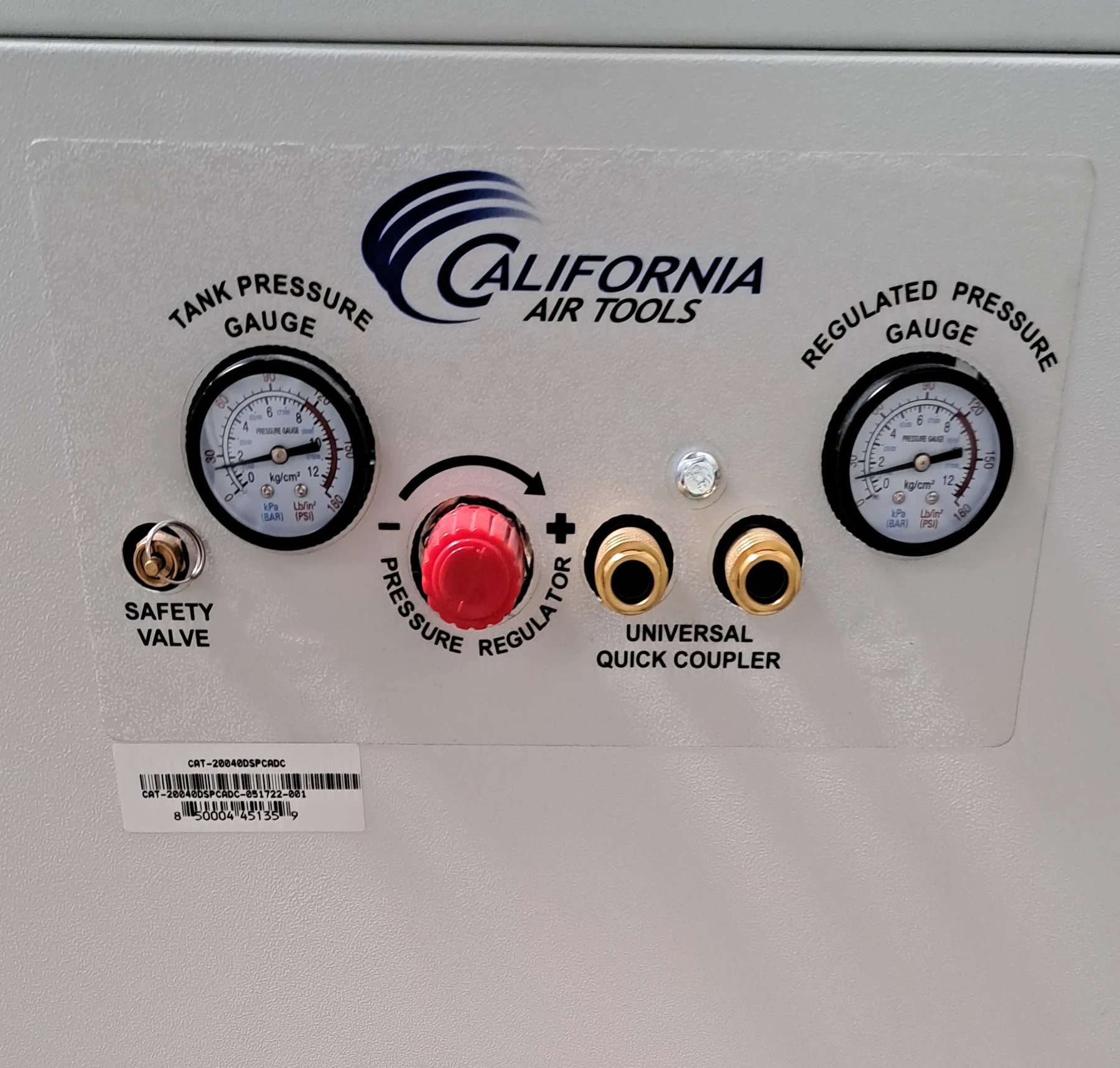 CALIFORNIA AIR TOOLS 20040DSPCADC Powerful 4.0 Hp Ultra Quiet & Oil-Free Air Compressor with 98% Air Drying System and Automatic Drain in a Soundproof Cabinet 15