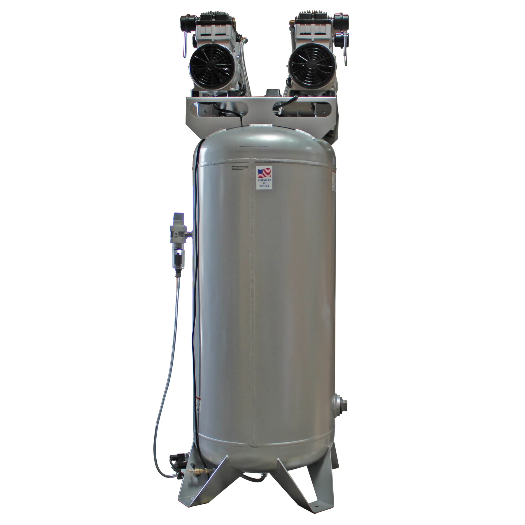 CALIFORNIA AIR TOOLS 60040CAD Powerful 4.0 Hp Ultra Quiet & Oil-Free 60 Gallon ASME Stationary Air Compressor with Automatic Drain Valve 7