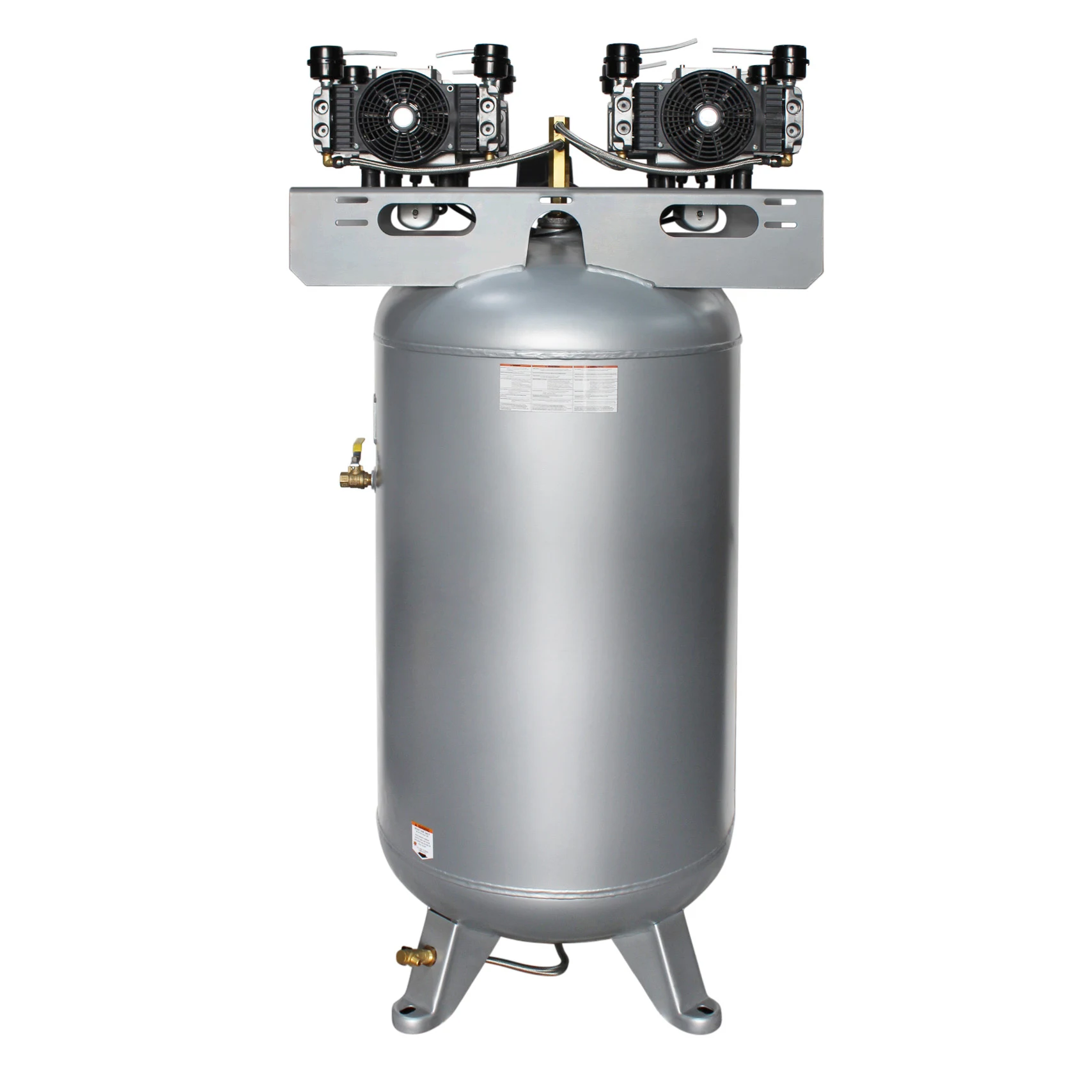 CALIFORNIA AIR TOOLS 80060C Powerful 6.0 Hp Ultra Quiet & Oil-Free 80 Gallon Stationary Air Compressor 10