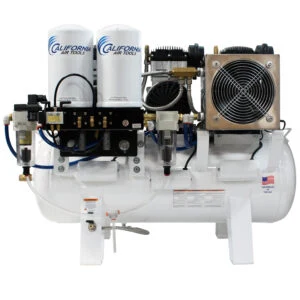 CALIFORNIA AIR TOOLS 20060DCC Powerful 6.0 Hp Ultra Quiet, Ultra Dry & Oil-Free 20-Gallon Air Compressor with 98% Air Drying System