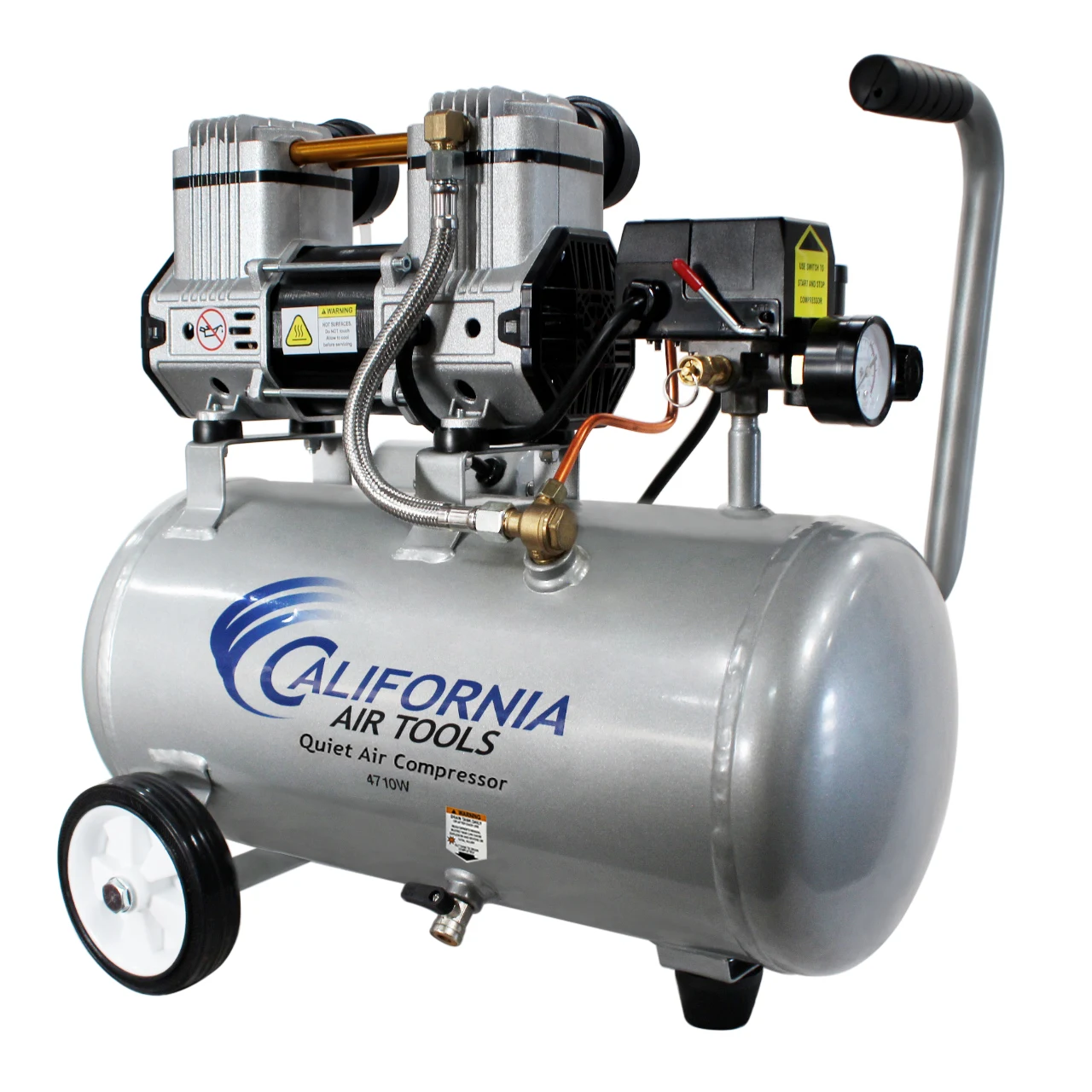 California Air Tools 4710W 4.7 Gal 1.0 Hp Quiet Air Compressor 15