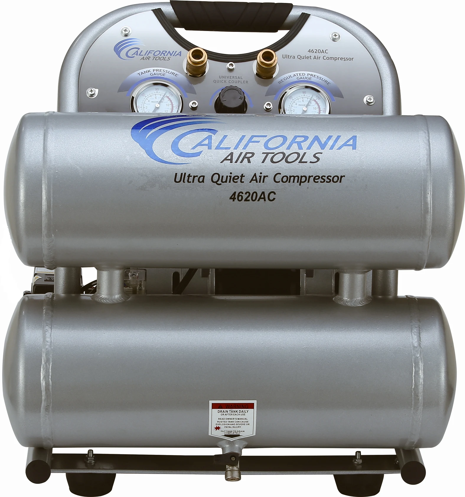 CALIFORNIA AIR TOOLS 4620AC-22060 Powerful 2.0 Hp Ultra Quiet & Oil-Free Air Compressor 20