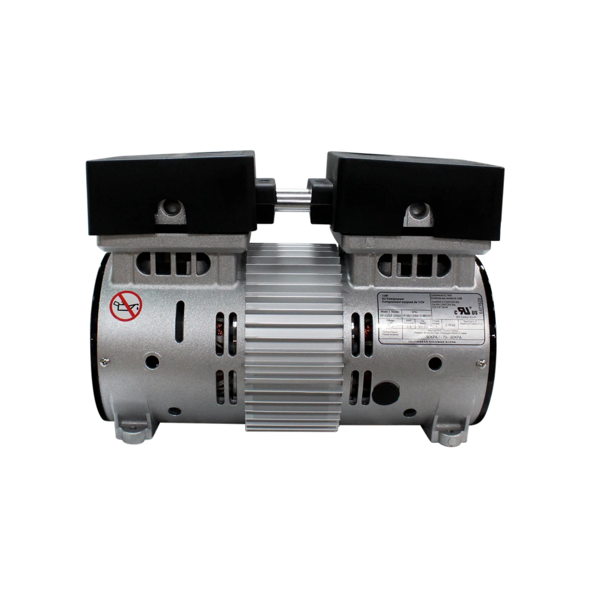 CALIFORNIA AIR TOOLS VP-100LF-22060 1.0 Hp Ultra Quiet & Oil-Free Vacuum Pump/Motor (220v 60hz) 12