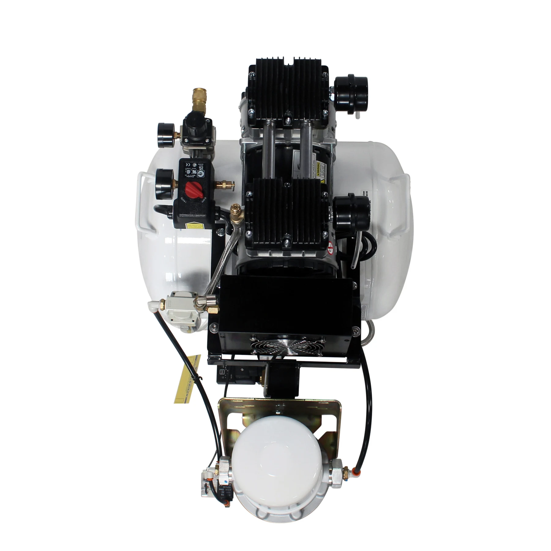 CALIFORNIA AIR TOOLS 10020HDCADC-22060 Powerful 2.0 Hp Ultra Quiet, Ultra Dry & Oil-Free 10 Gallon Air Compressor with 98% Air Drying System and Automatic Drain Valve 20