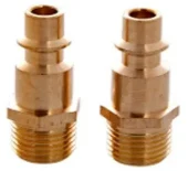 Quick Connect Male (Industrial) 1/4″ Hose Connector (2 pk)