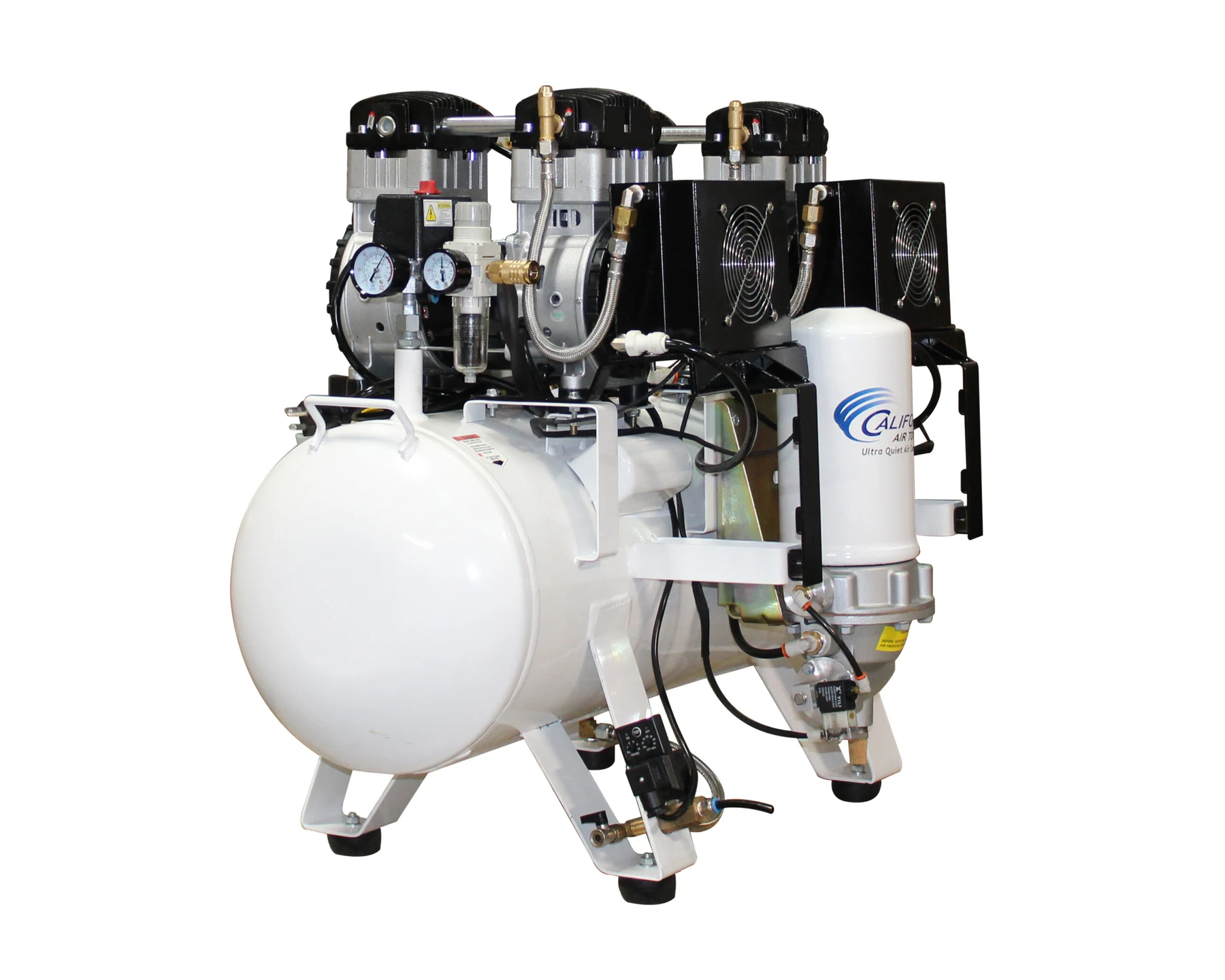 CALIFORNIA AIR TOOLS 20040DCADC Powerful 4.0 Hp Ultra Quiet, Ultra Dry & Oil-Free 20 Gallon Air Compressor with 98% Air Drying System and Automatic Drain Valve 14