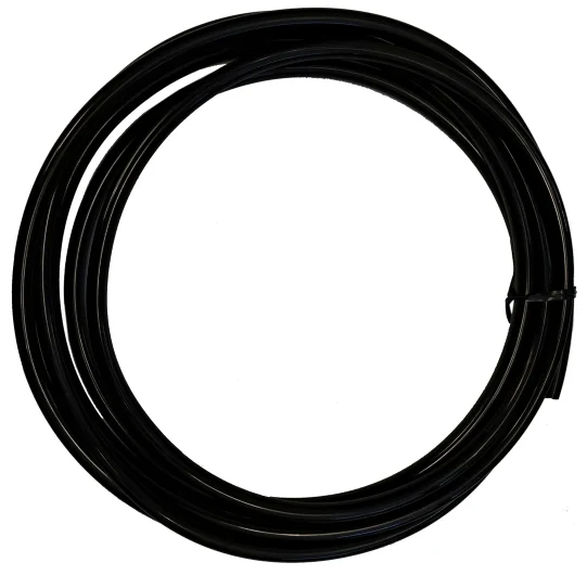 8 mm PTFE Black Tubing (10 feet long), Part 180421-10