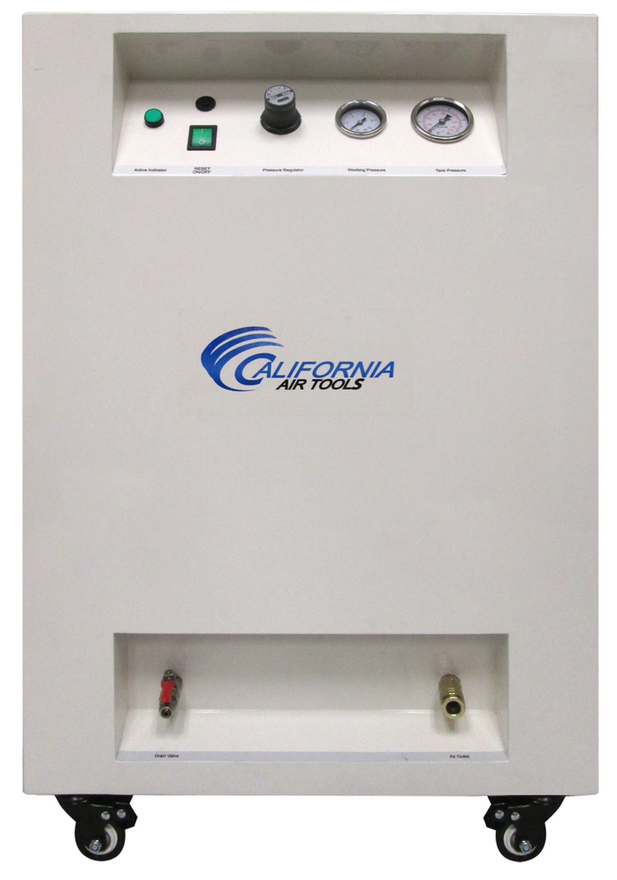 CALIFORNIA AIR TOOLS 10020SMSPC 2.0 Hp SMART Ultra-Quiet & Oil-Free 10 Gallon Air Compressor in Sound Proof Cabinet 22