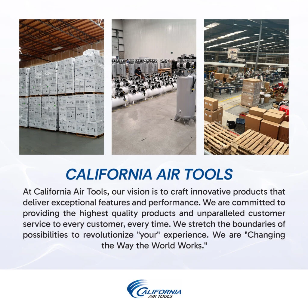 CALIFORNIA AIR TOOLS 10020HDSPCADC Powerful 2.0 Hp Ultra Quiet, Ultra Dry & Oil-Free 10 Gallon Air Compressor in Sound Proof Cabinet with 98% Air Drying System and Automatic Drain Valve