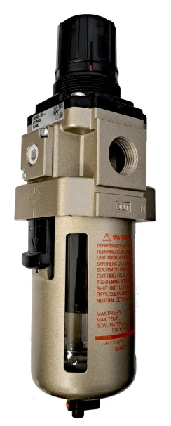 Air Pressure Filter Regulator with Micro Mist Separator 1/2 NPT