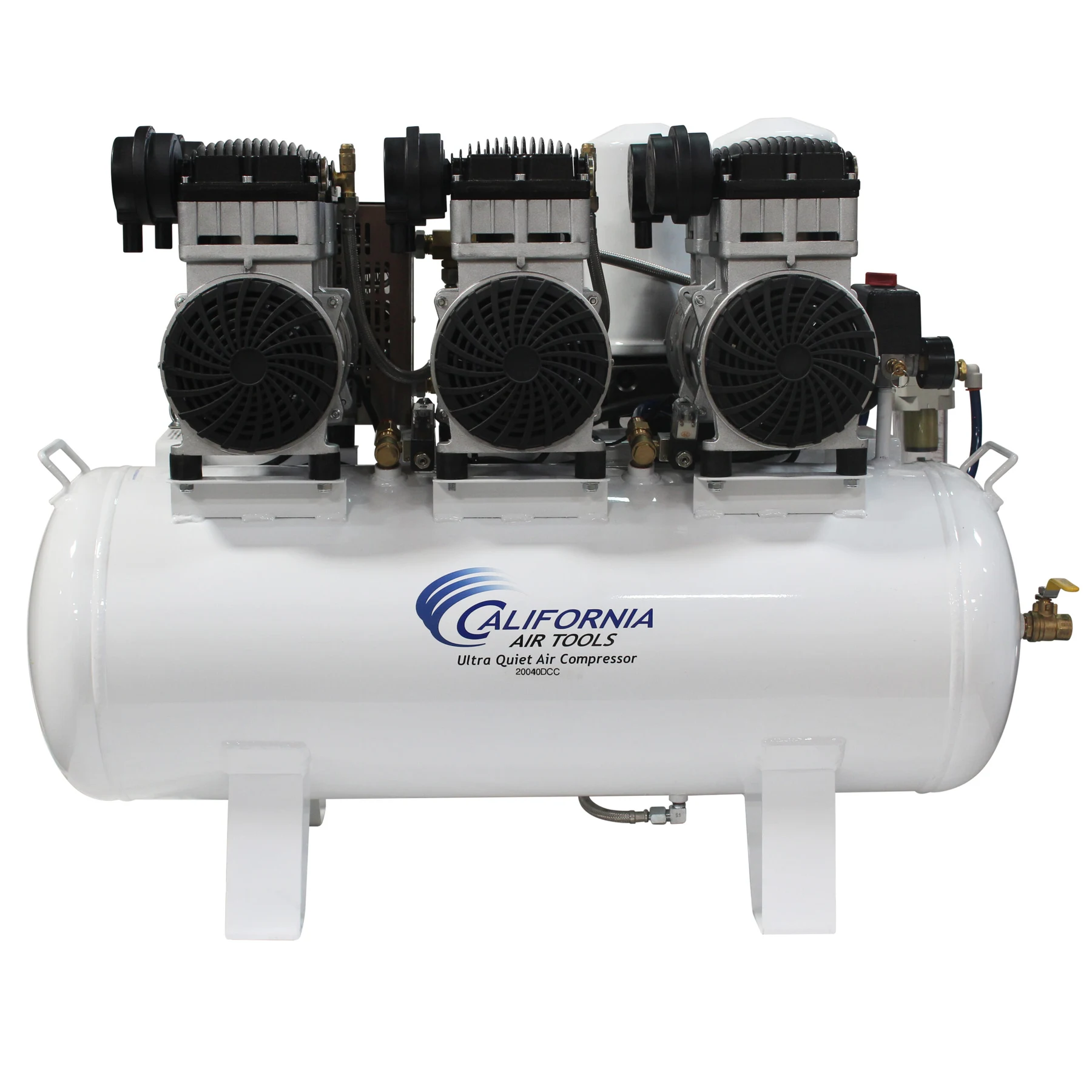 CALIFORNIA AIR TOOLS 20060DCC Powerful 6.0 Hp Ultra Quiet, Ultra Dry & Oil-Free 20-Gallon Air Compressor with 98% Air Drying System 23