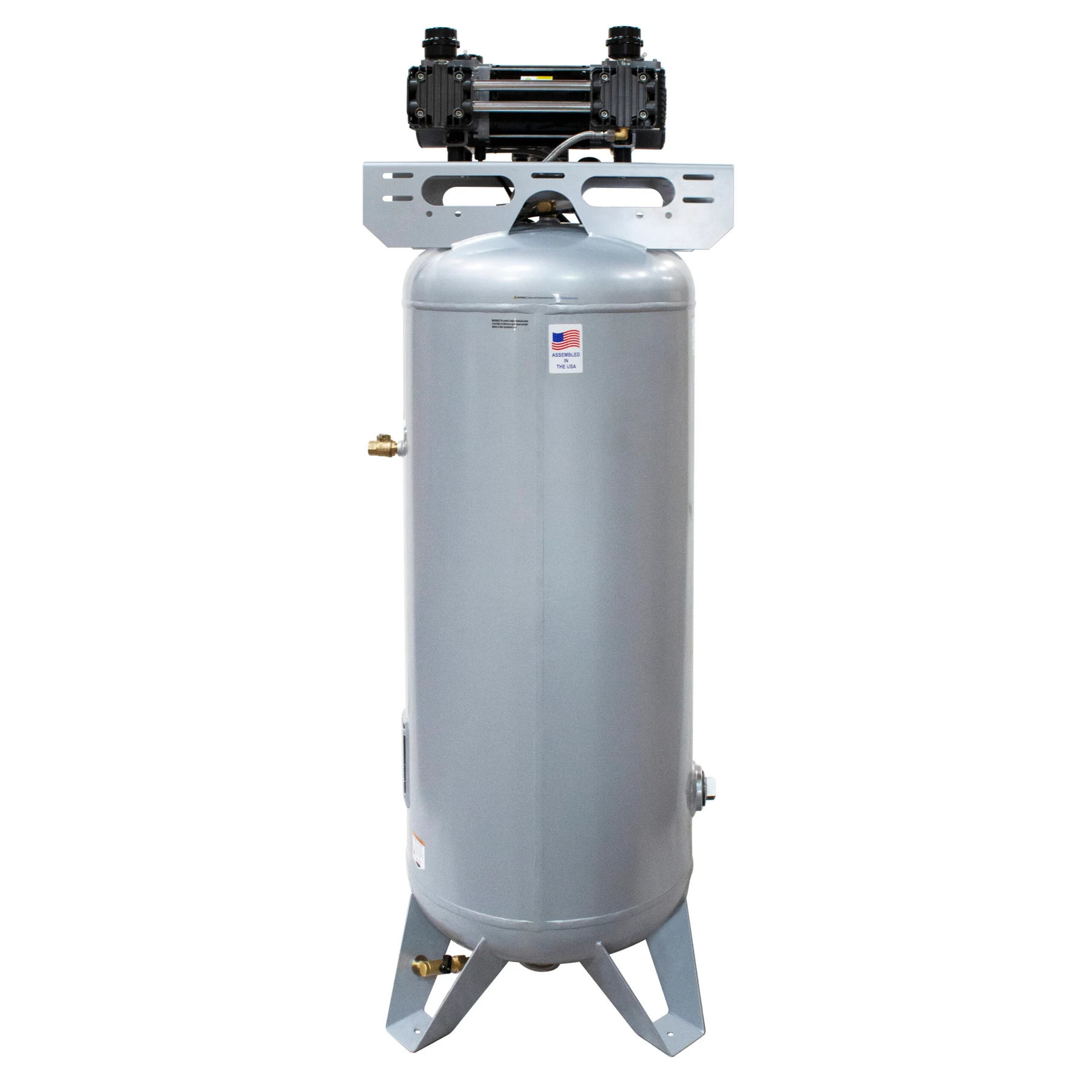 CALIFORNIA AIR TOOLS 60065C Powerful 6.5 Hp Ultra Quiet & Oil-Free 60 Gallon ASME Air Compressor 12
