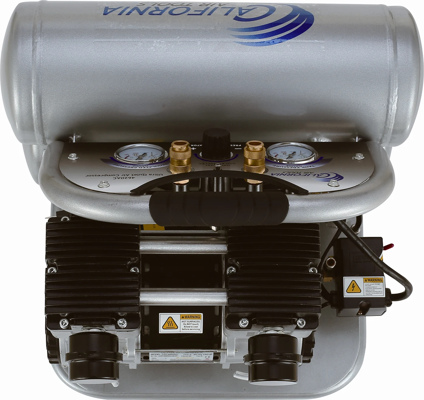 CALIFORNIA AIR TOOLS 4620AC Powerful 2.0 Hp Ultra Quiet & Oil-Free Air Compressor 9