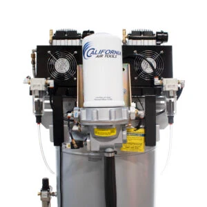 CALIFORNIA AIR TOOLS 60040DCADC Powerful 4.0 Hp Ultra Quiet, Ultra Dry & Oil-Free Air Compressor with 98% Drying System and Automatic Drain Valve