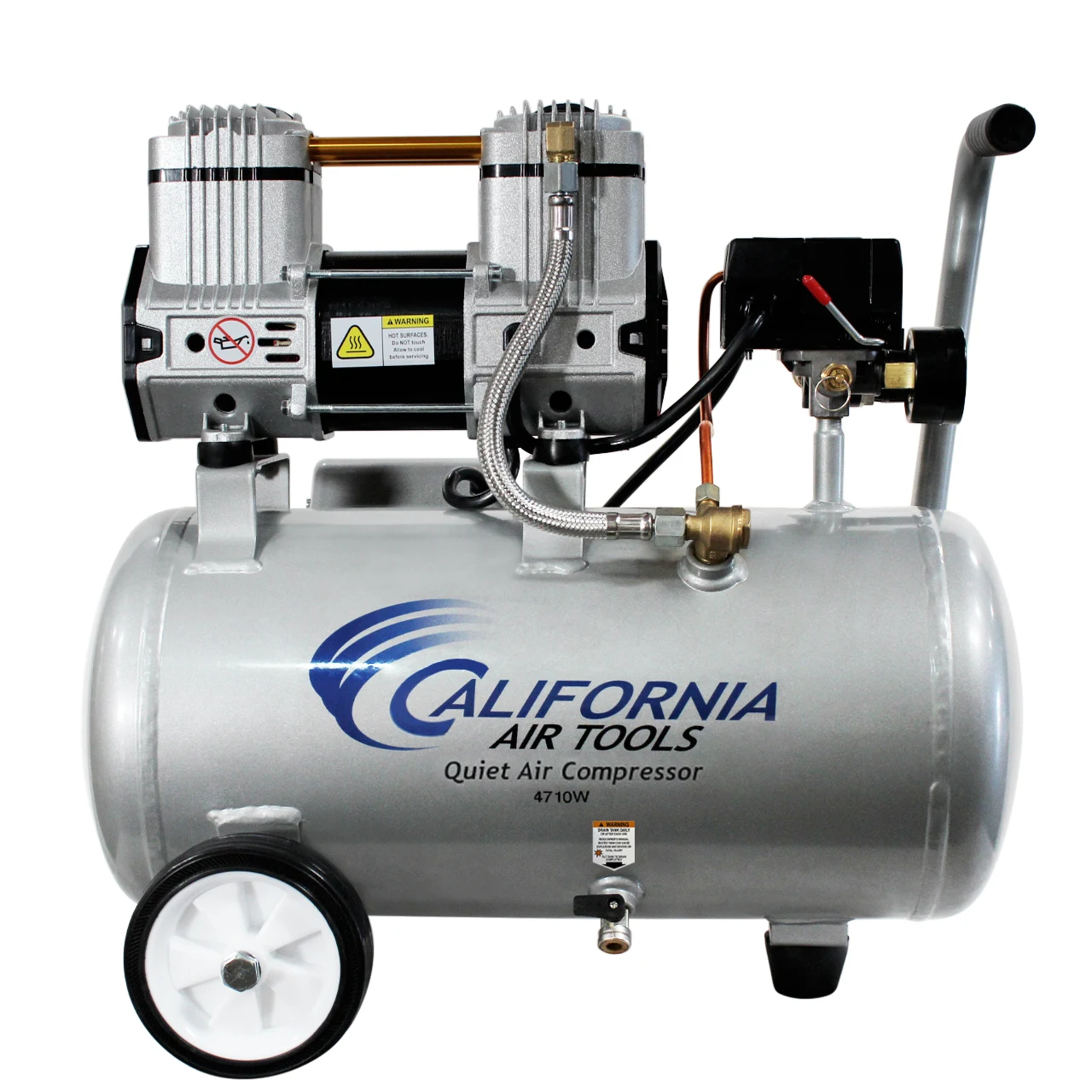 California Air Tools 4710W 4.7 Gal 1.0 Hp Quiet Air Compressor 20