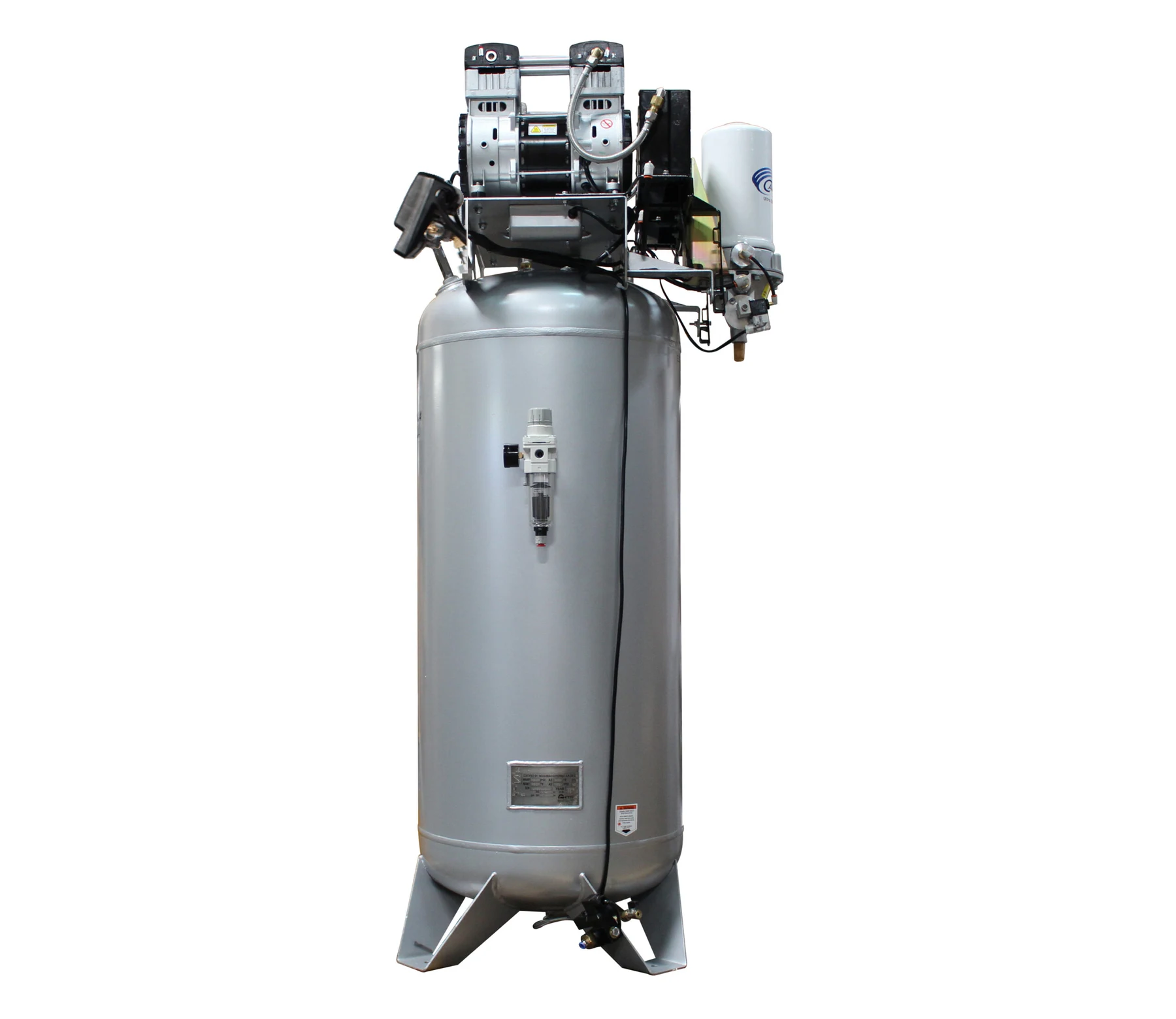 CALIFORNIA AIR TOOLS 60040DSMADC Powerful 4.0 Hp SMART Ultra Quiet & Oil-Free 60 Gallon Air Compressor with 98% Air Dryer and Automatic Drain Valve 11