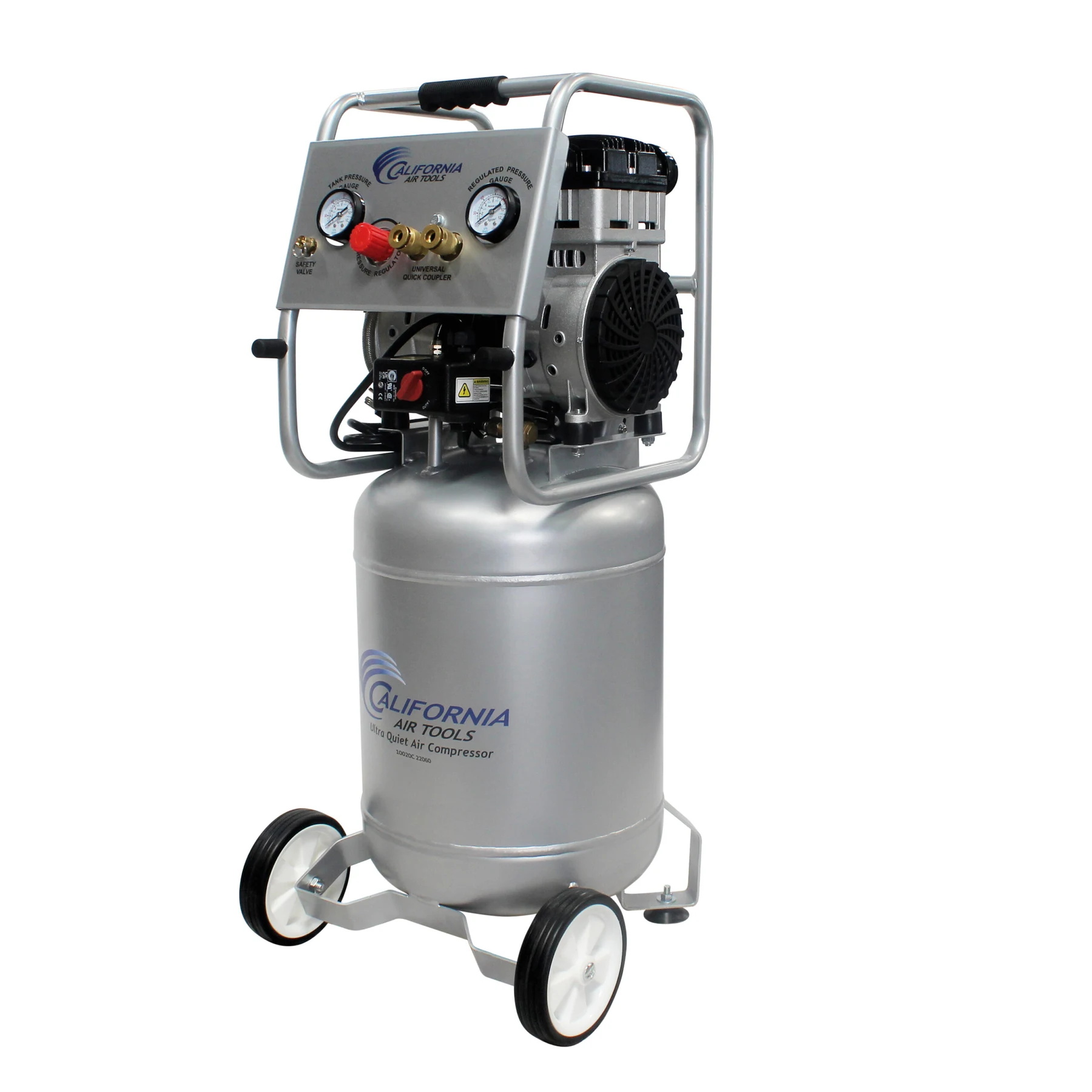 CALIFORNIA AIR TOOLS 10020C-22060 Powerful 2.0 Hp Ultra Quiet, Oil-Free Air Compressor (220v 60hz) 10