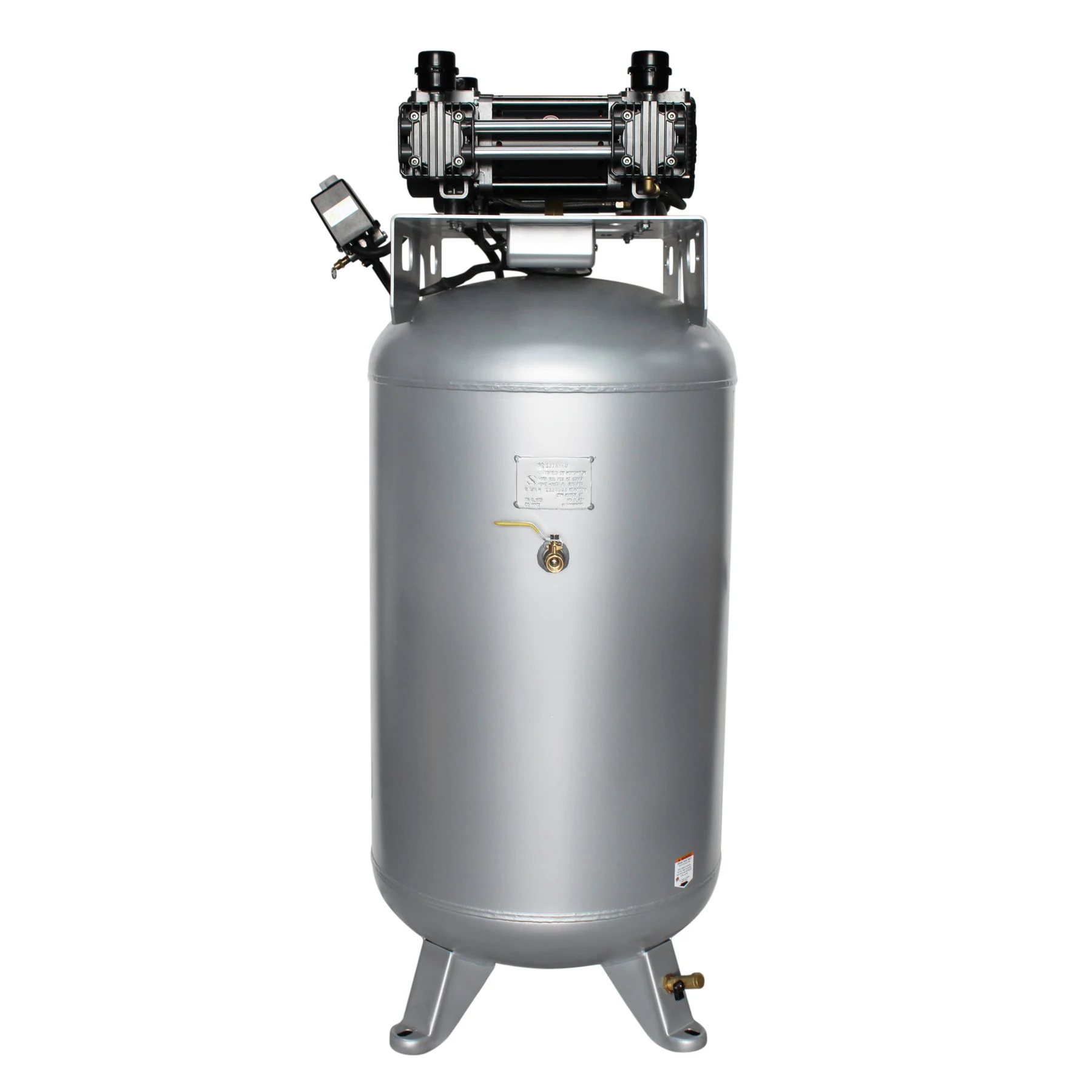 CALIFORNIA AIR TOOLS 80060C Powerful 6.0 Hp Ultra Quiet & Oil-Free 80 Gallon Stationary Air Compressor 15