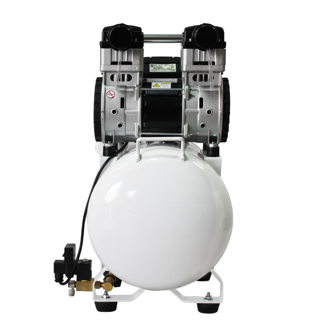 CALIFORNIA AIR TOOLS 10020SMHAD Powerful 2.0 Hp SMART Ultra Quiet & Oil-Free 10 Gallon Air Compressor with Automatic Drain Valve 24