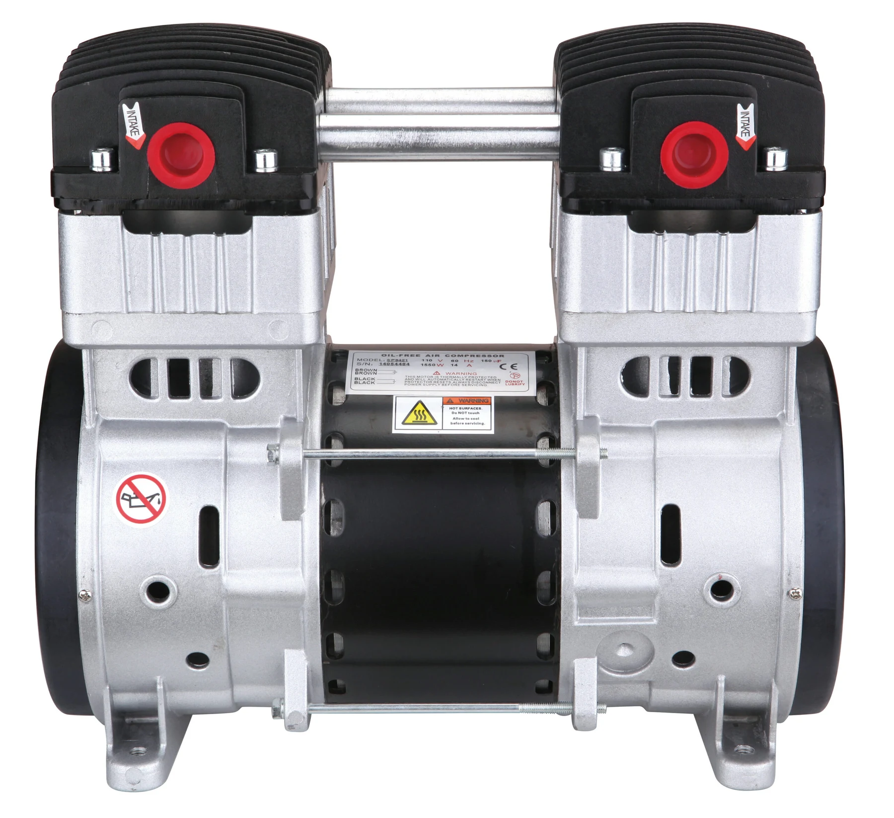 CALIFORNIA AIR TOOLS SP-9421-22060 (220v 60hz 1-phase) 2.0 Hp Ultra Quiet & Oil-Free Pump/Motor