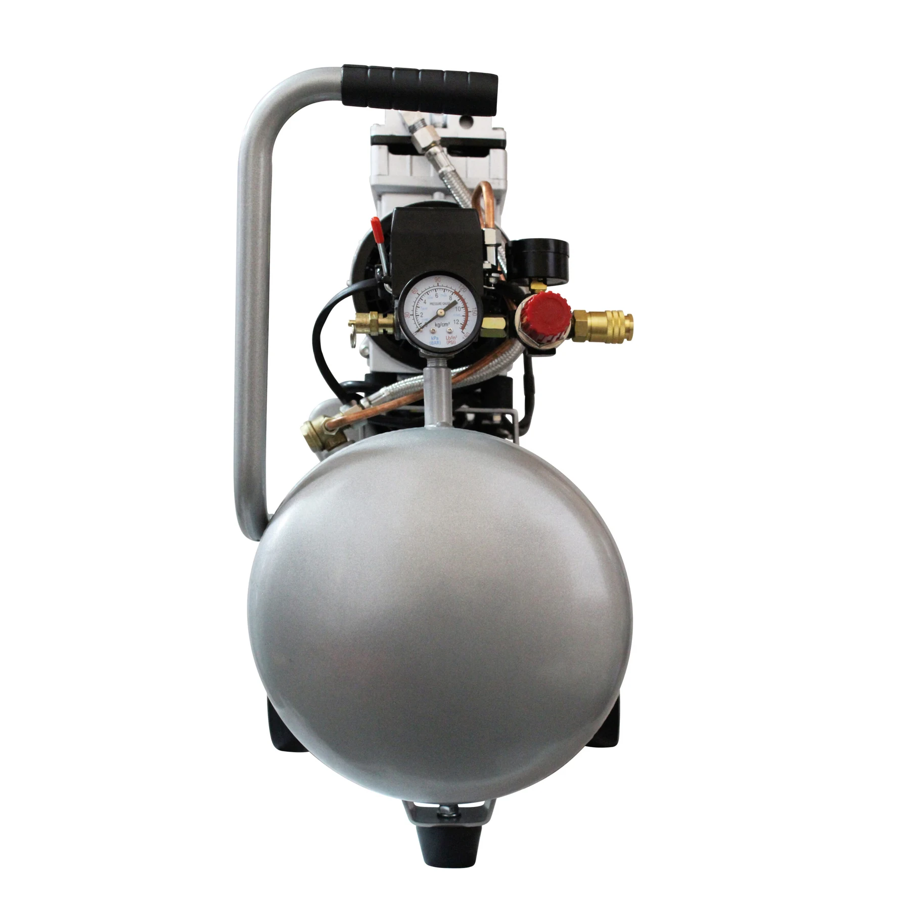 CALIFORNIA AIR TOOLS 8010ALFC Ultra Quiet 1.0 Hp, Oil-Free, Lightweight Aluminum 8-Gallon Air Compressor (Industrial Series) 9