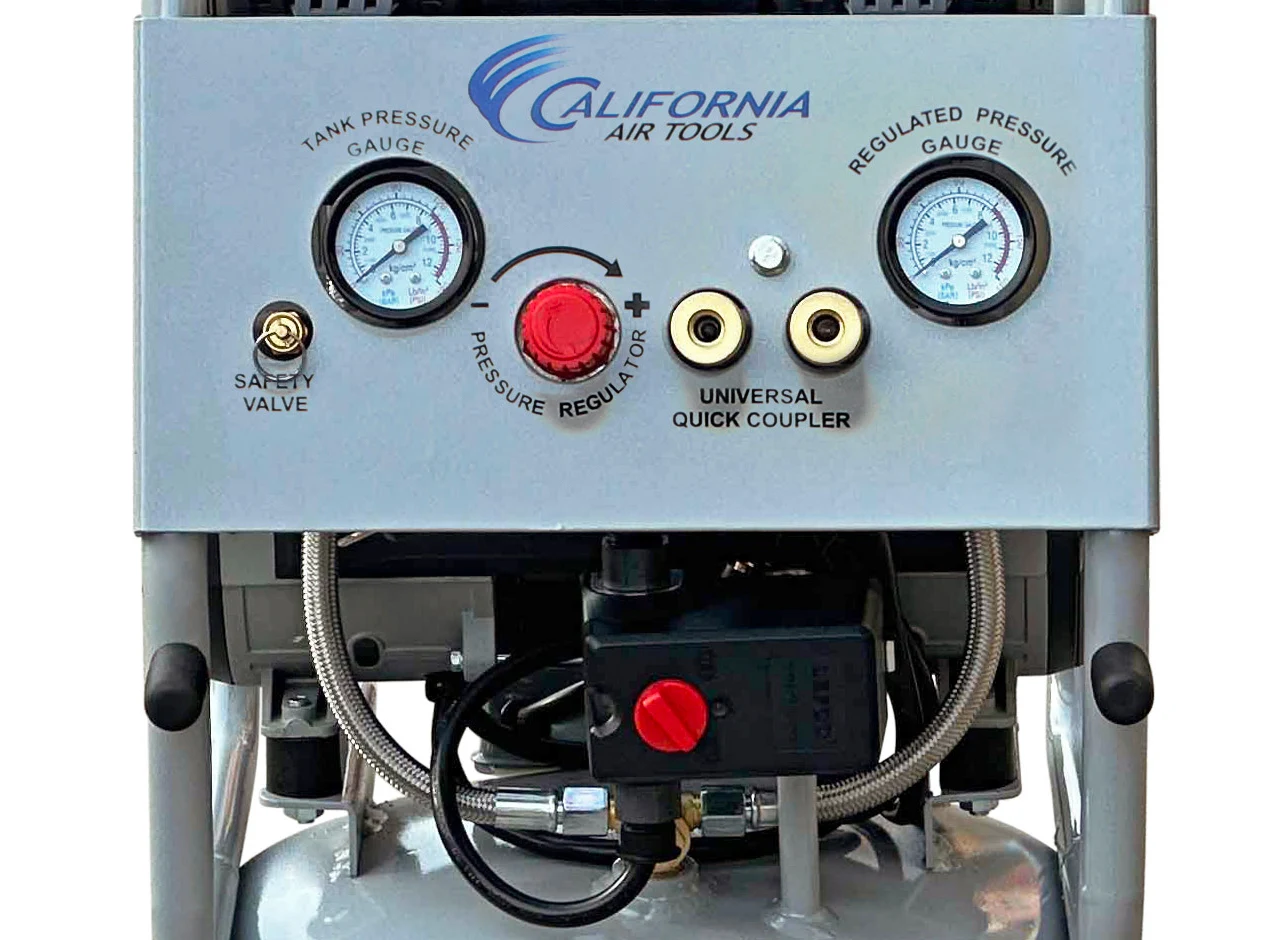 CALIFORNIA AIR TOOLS 10020C Ultra Quiet Oil-Free Powerful 2.0 Hp 10 Gallon Air Compressor 23