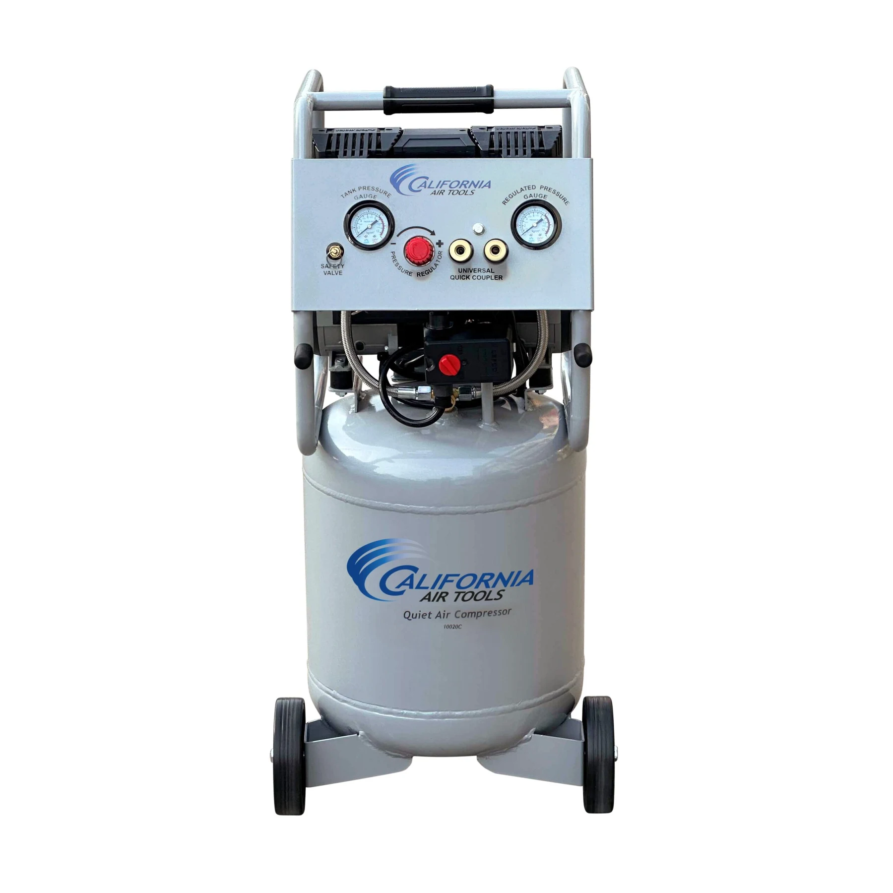 CALIFORNIA AIR TOOLS 10020C Ultra Quiet Oil-Free Powerful 2.0 Hp 10 Gallon Air Compressor 8