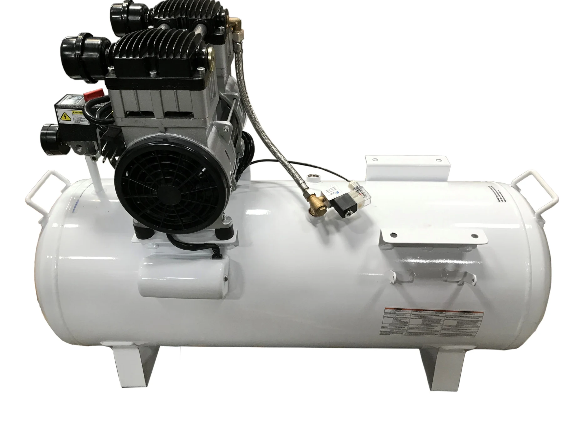CALIFORNIA AIR TOOLS 20020CTR-22060 Ultra Quiet 70 dB, Powerful 2.0 Hp 20-Gallon Horizontal Oil-Free Air Compressor (220v 60hz) 13