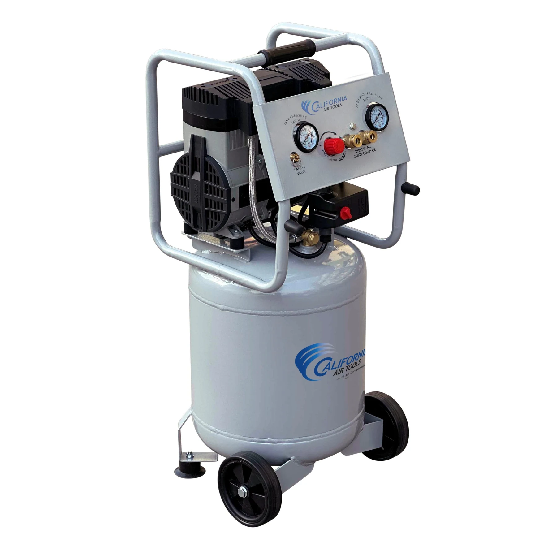 CALIFORNIA AIR TOOLS 10020C Ultra Quiet Oil-Free Powerful 2.0 Hp 10 Gallon Air Compressor 10