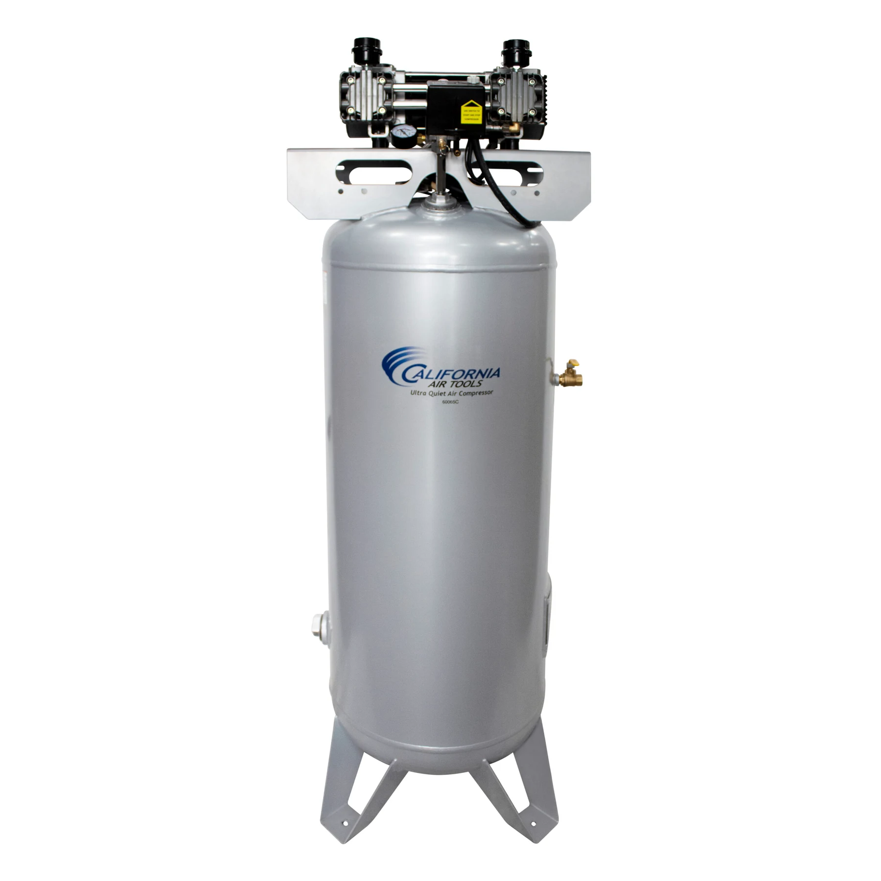 CALIFORNIA AIR TOOLS 60065C Powerful 6.5 Hp Ultra Quiet & Oil-Free 60 Gallon ASME Air Compressor 19