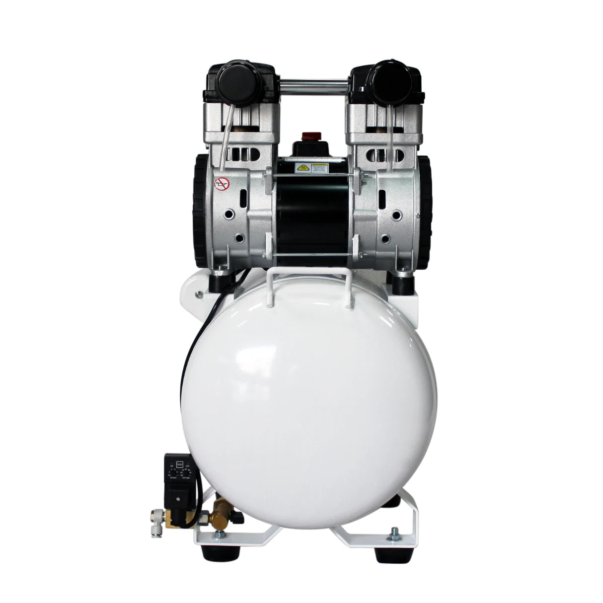 CALIFORNIA AIR TOOLS 10020CHAD Powerful 2.0 Hp Ultra Quiet, Oil-Free 10 Gallon Air Compressor with Automatic Drain Valve 21