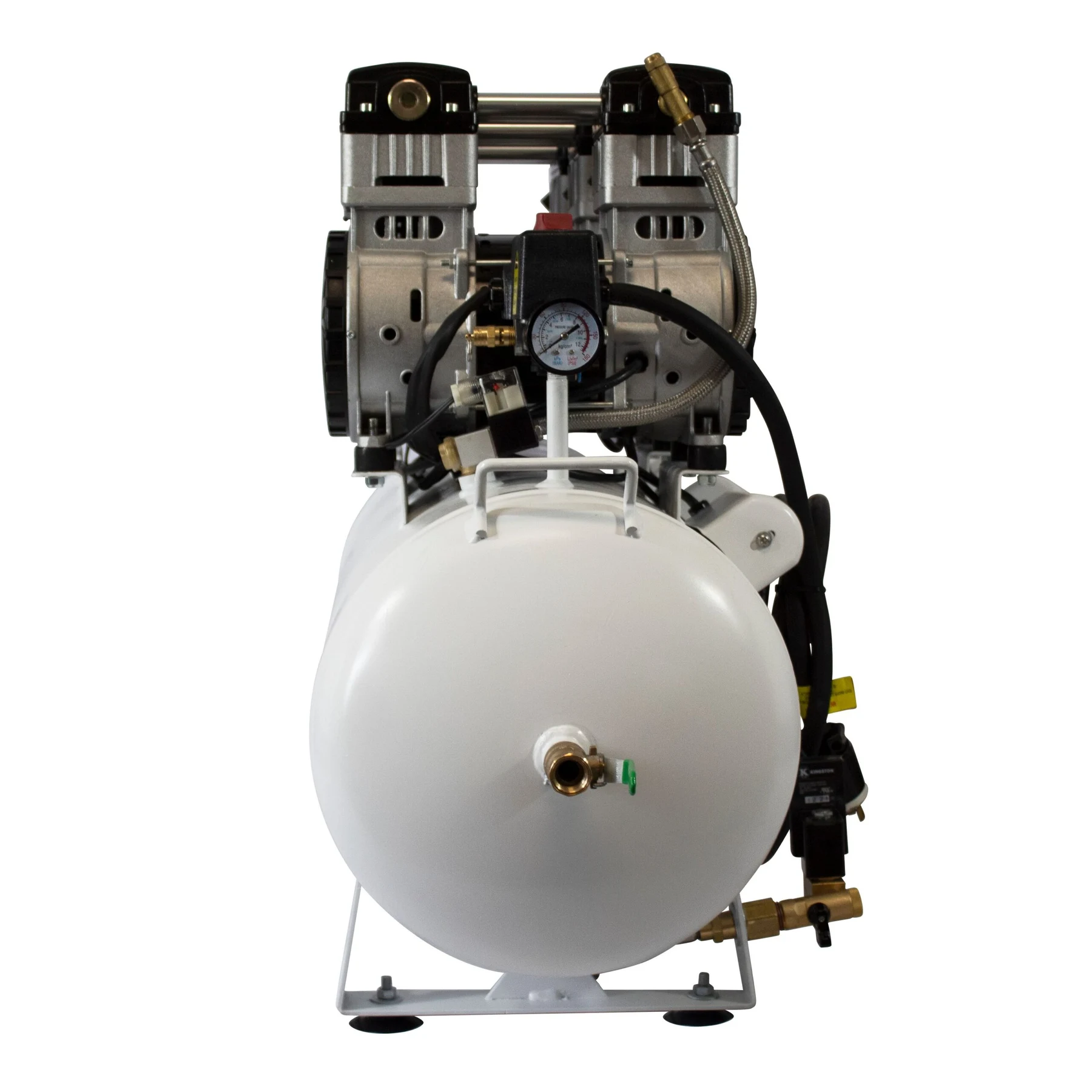 CALIFORNIA AIR TOOLS 20060CAD Powerful 6.0 Hp Ultra Quiet & Oil-Free 20 Gallon Air Compressor with Automatic Drain Valve 24