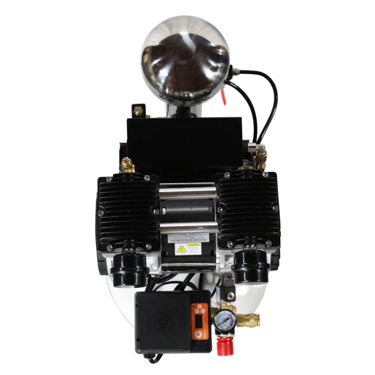 CALIFORNIA AIR TOOLS 10020DSMAD Powerful 2.0 Hp SMART Ultra Quiet & Oil-Free 10 Gallon Air Compressor with 80% Air Dryer and Automatic Drain Valve 15