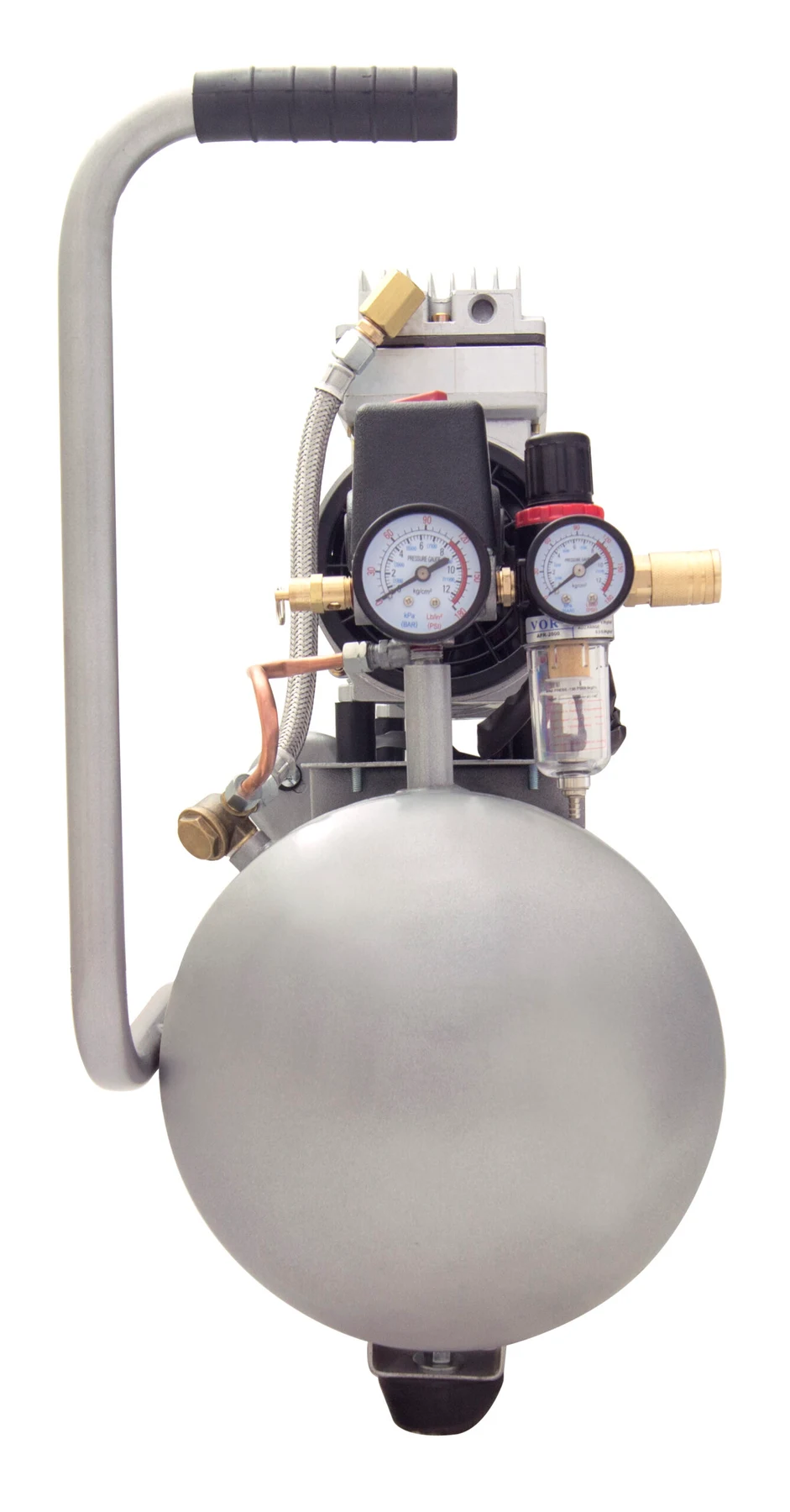 CALIFORNIA AIR TOOLS 6010LFC Ultra Quiet 1.0 Hp, Oil-Free, Lightweight 6-Gallon Air Compressor (Industrial Series) 3