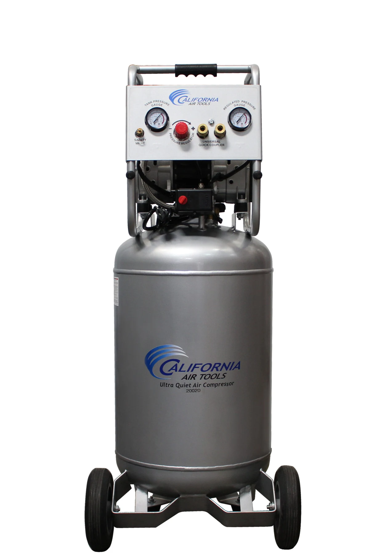CALIFORNIA AIR TOOLS 20020AD Ultra Quiet, Oil-Free and Powerful 2.0 Hp Portable 20-Gallon Air Compressor 3