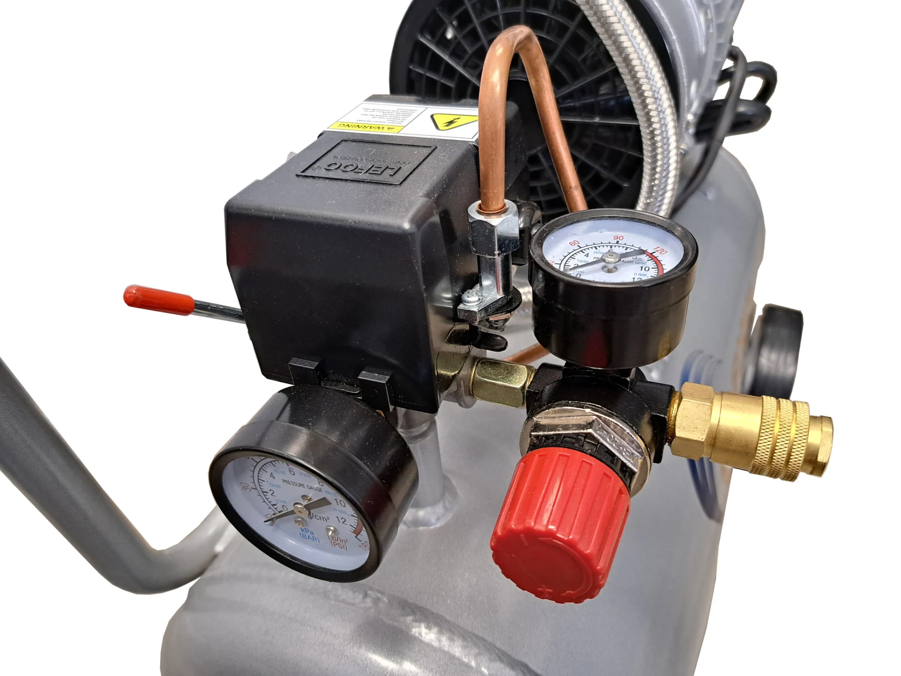 CALIFORNIA AIR TOOLS 8010ALFC Ultra Quiet 1.0 Hp, Oil-Free, Lightweight Aluminum 8-Gallon Air Compressor (Industrial Series) 2