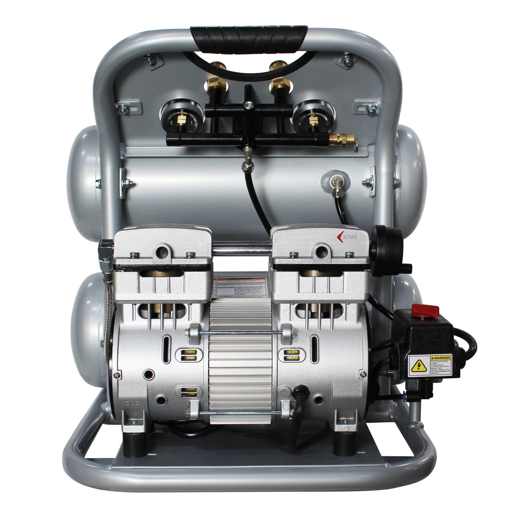 CALIFORNIA AIR TOOLS 4610ALFC Ultra Quiet 1.0 Hp, Oil-Free, Lightweight 4.6 Gallon Air Compressor (Industrial Series) 3