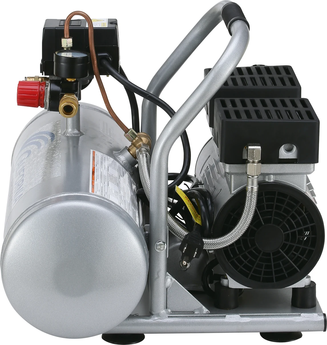 CALIFORNIA AIR TOOLS 2010A 4-PACK Bundle of Ultra Quiet, Oil-Free, 1.0 Hp 2 Gallon Air Compressors 19