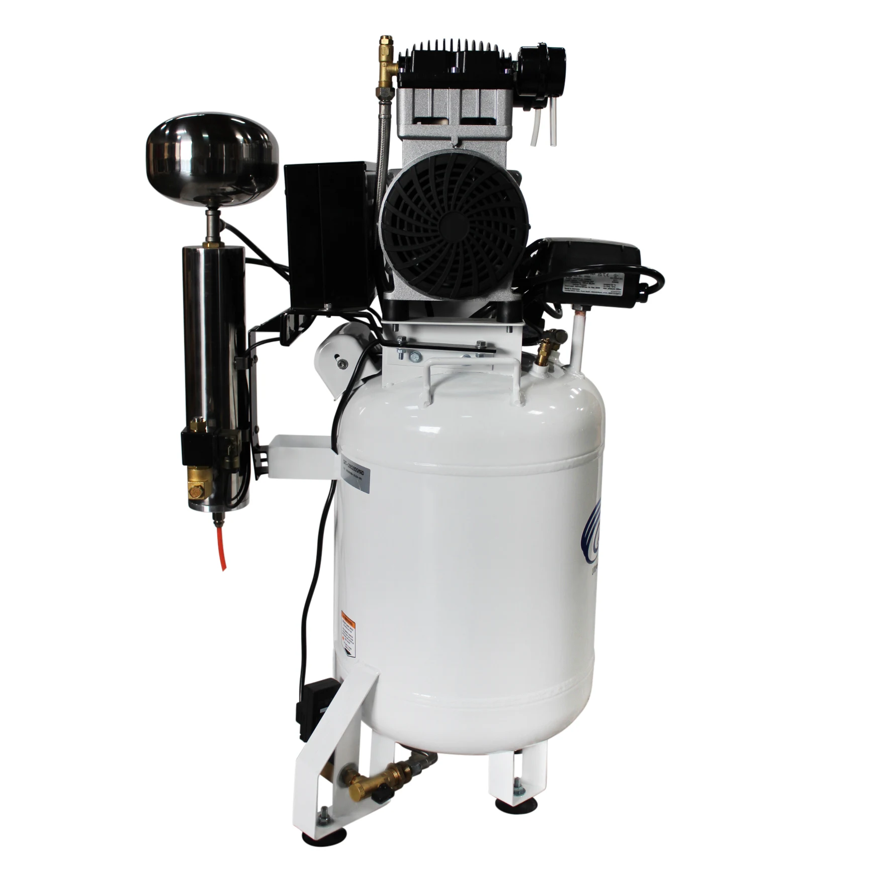 CALIFORNIA AIR TOOLS 10020DSMAD Powerful 2.0 Hp SMART Ultra Quiet & Oil-Free 10 Gallon Air Compressor with 80% Air Dryer and Automatic Drain Valve 22